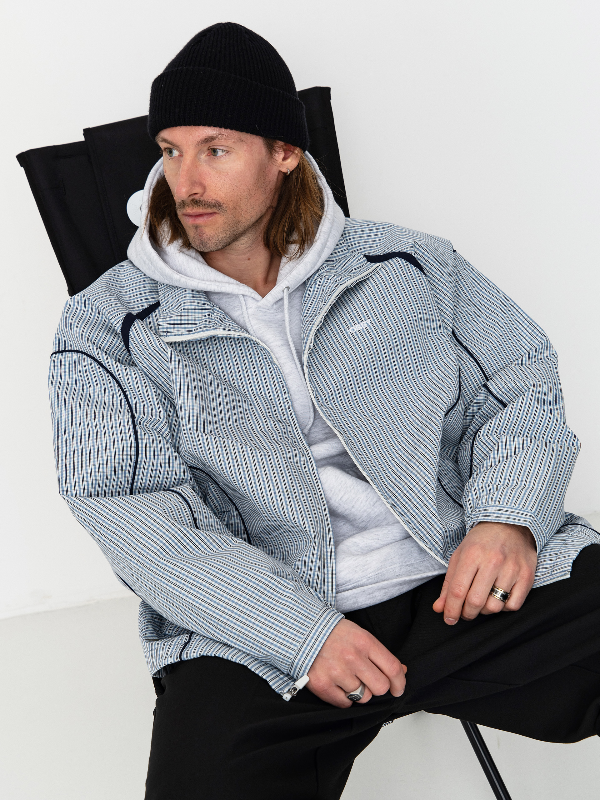 Куртка OBEY Practice Windbreaker (plaid multi)