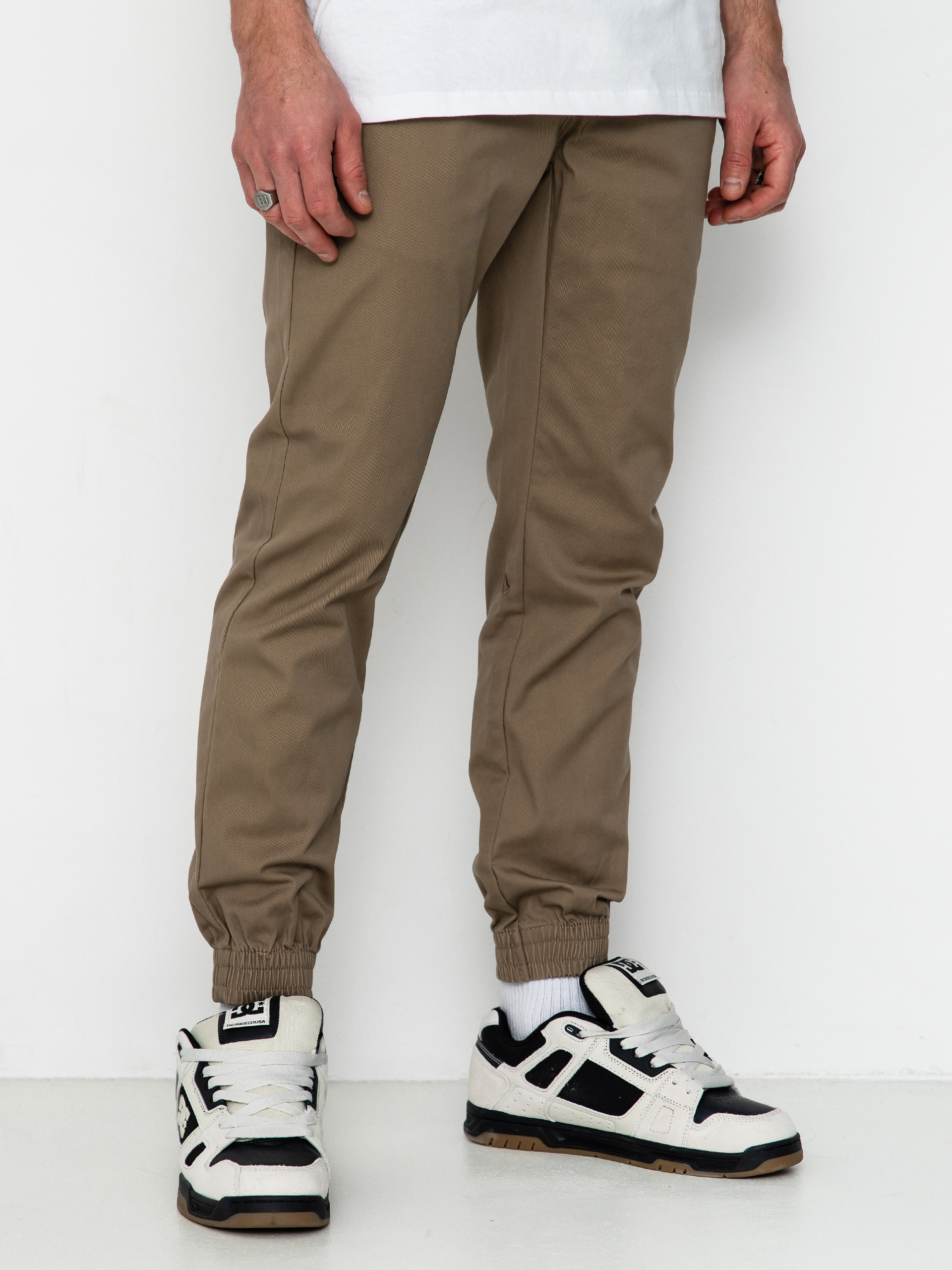 Штани Volcom Frickin Slim Jogger (khaki)