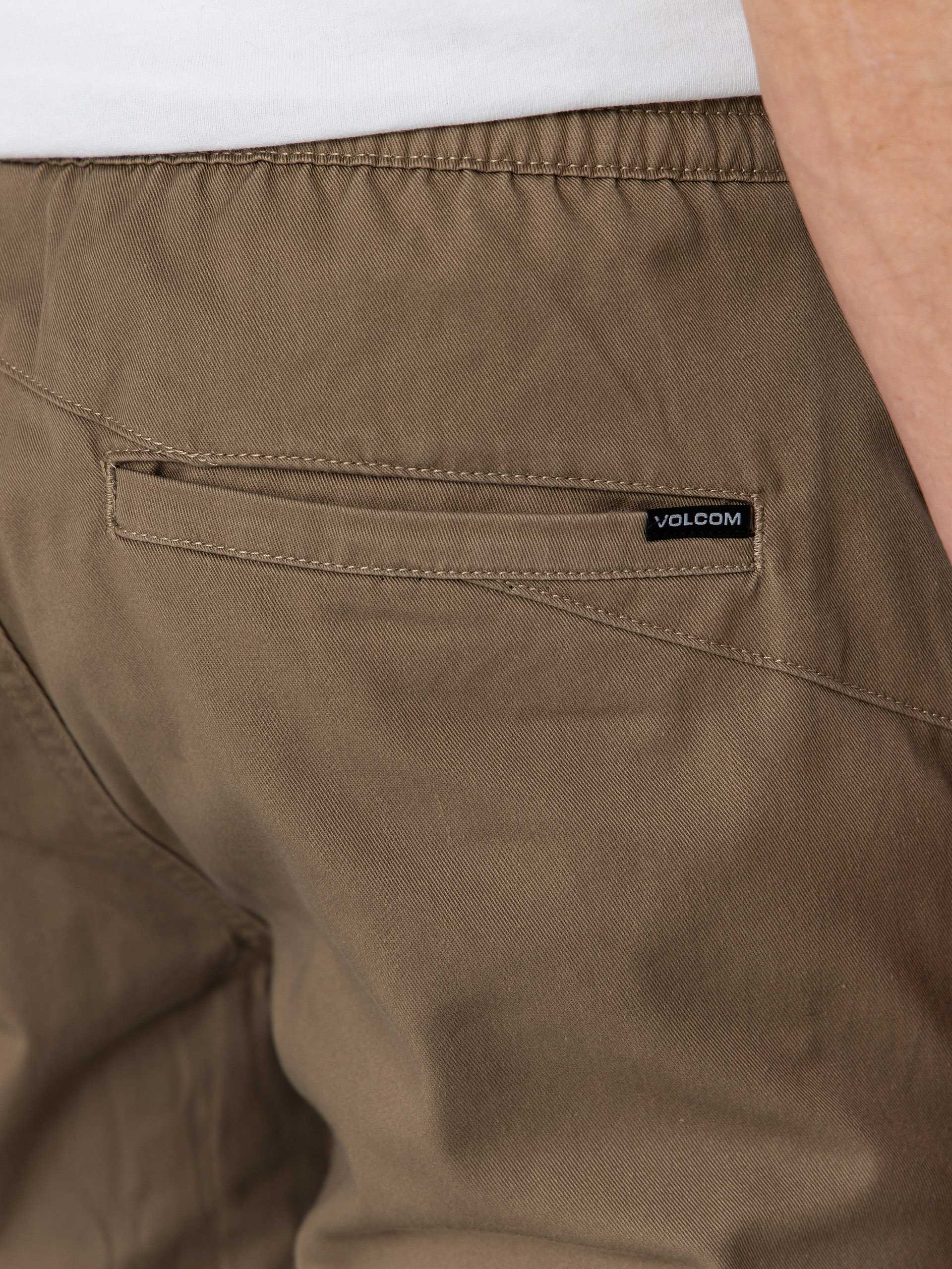 Штани Volcom Frickin Slim Jogger (khaki)