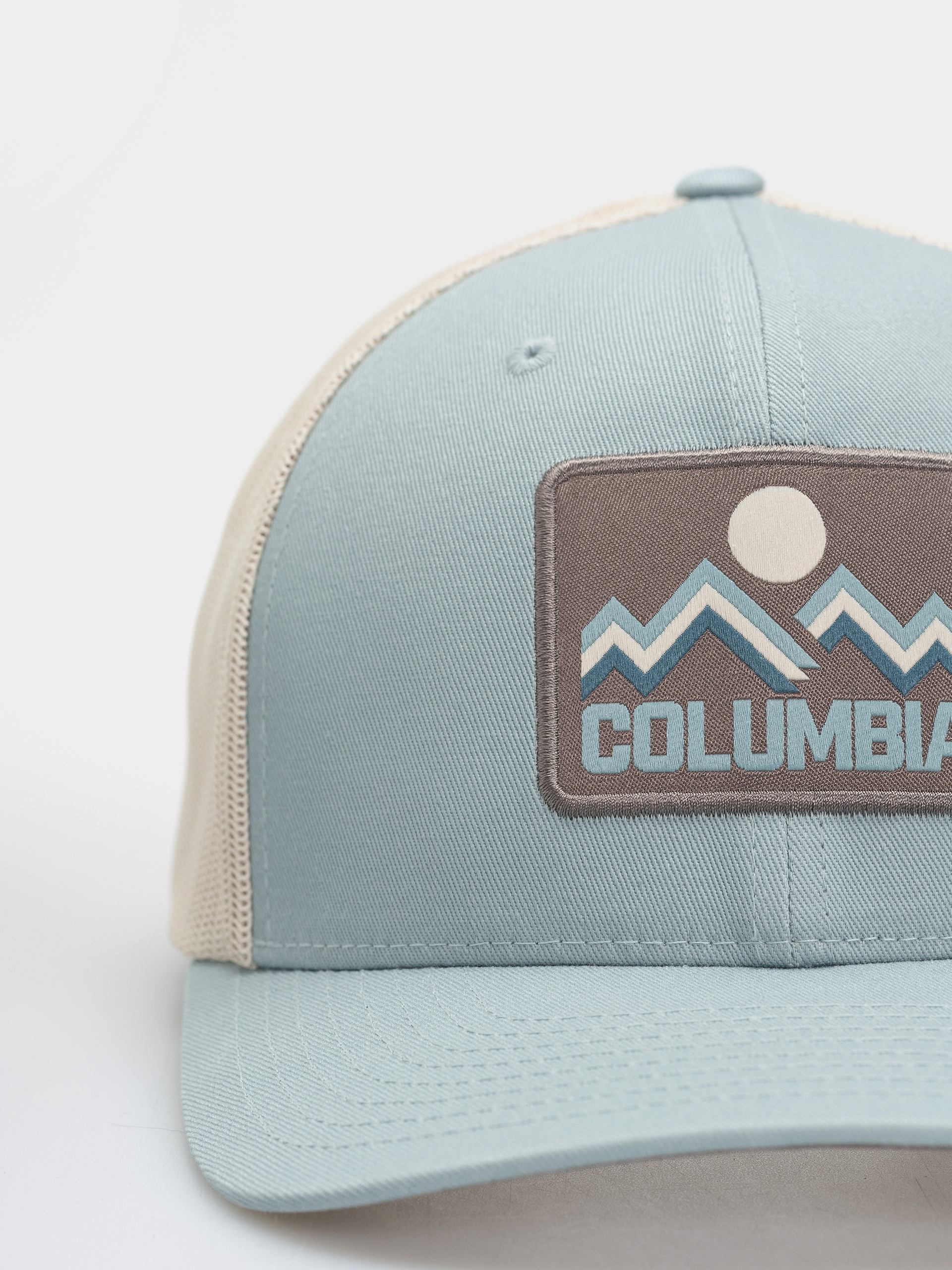 Кепка Columbia Mesh Snap Back (crushed blue/iron/columbia mountains)
