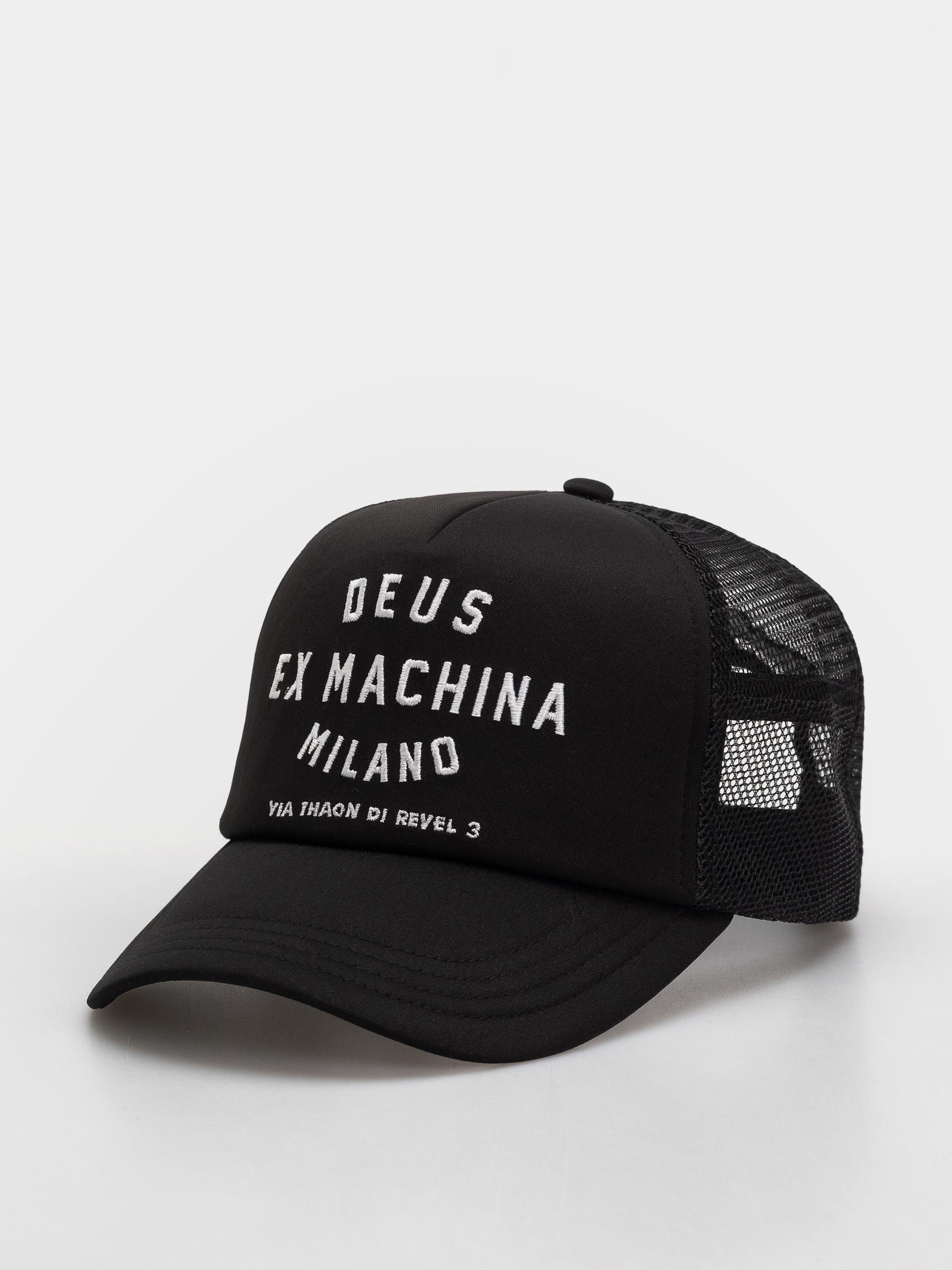 Кепка Deus Ex Machina Milano Address (black)