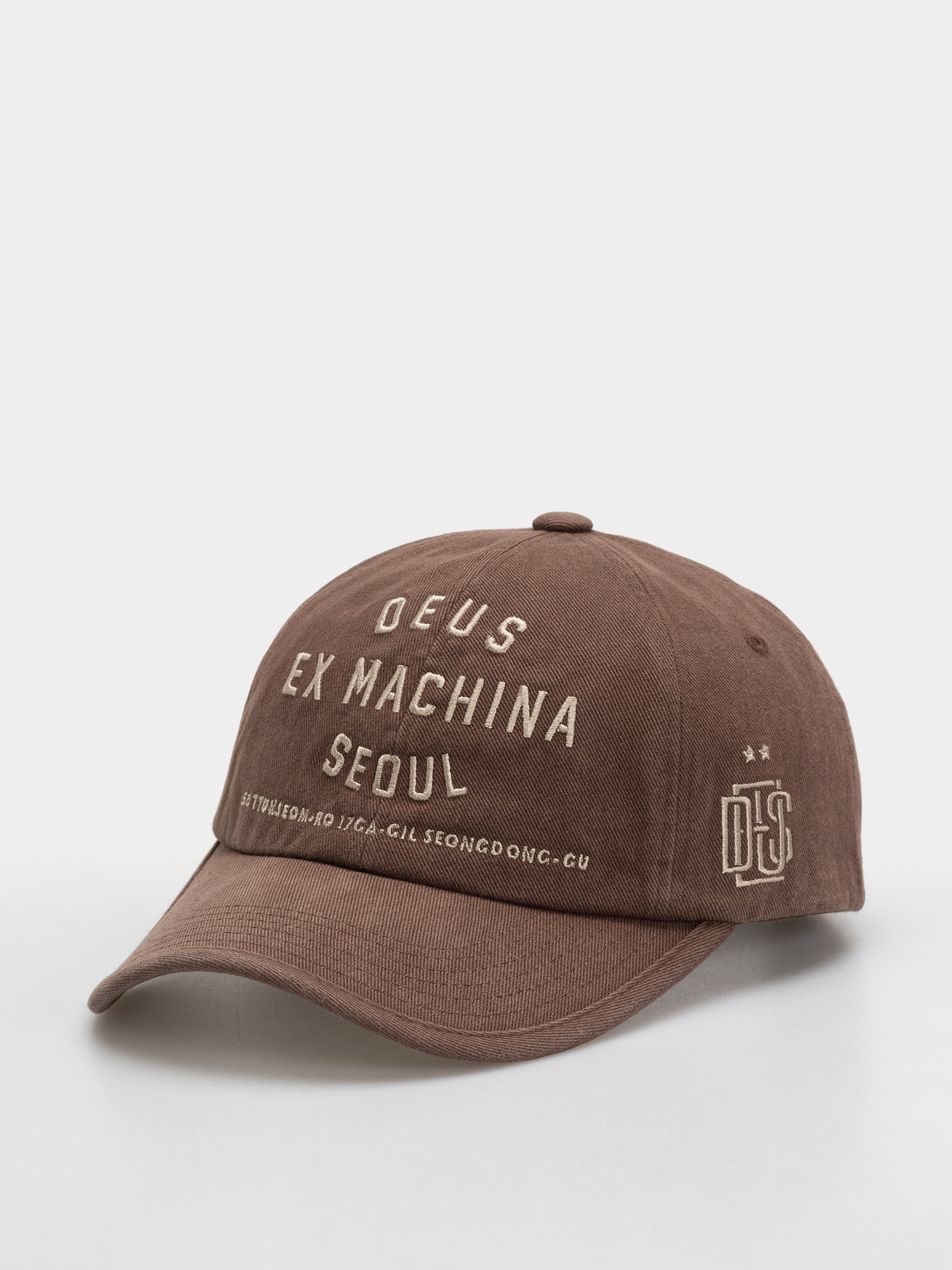 Кепка Deus Ex Machina Emblem College Address (brown)