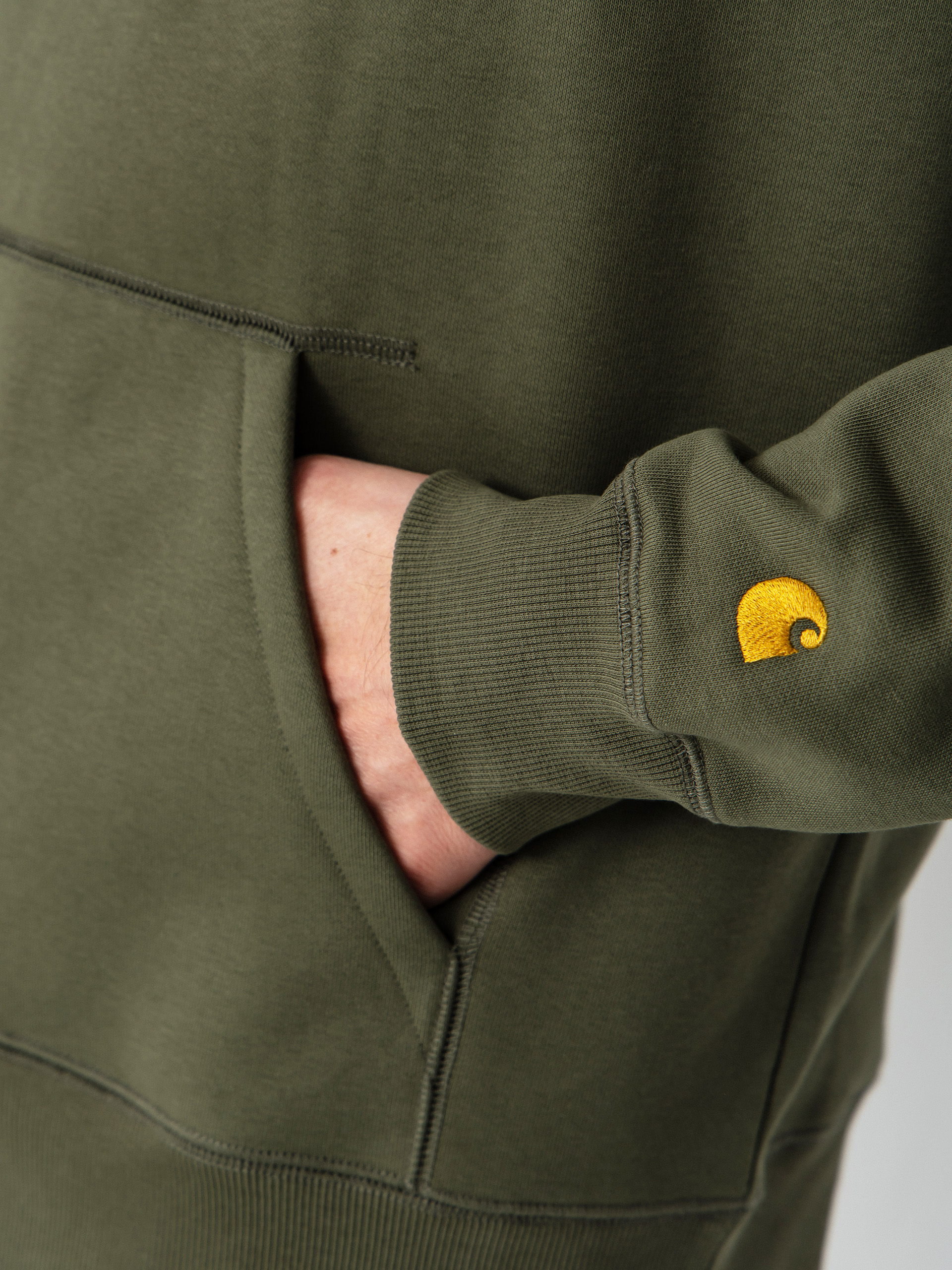 Худі Carhartt WIP Chase HD (leaf/gold)