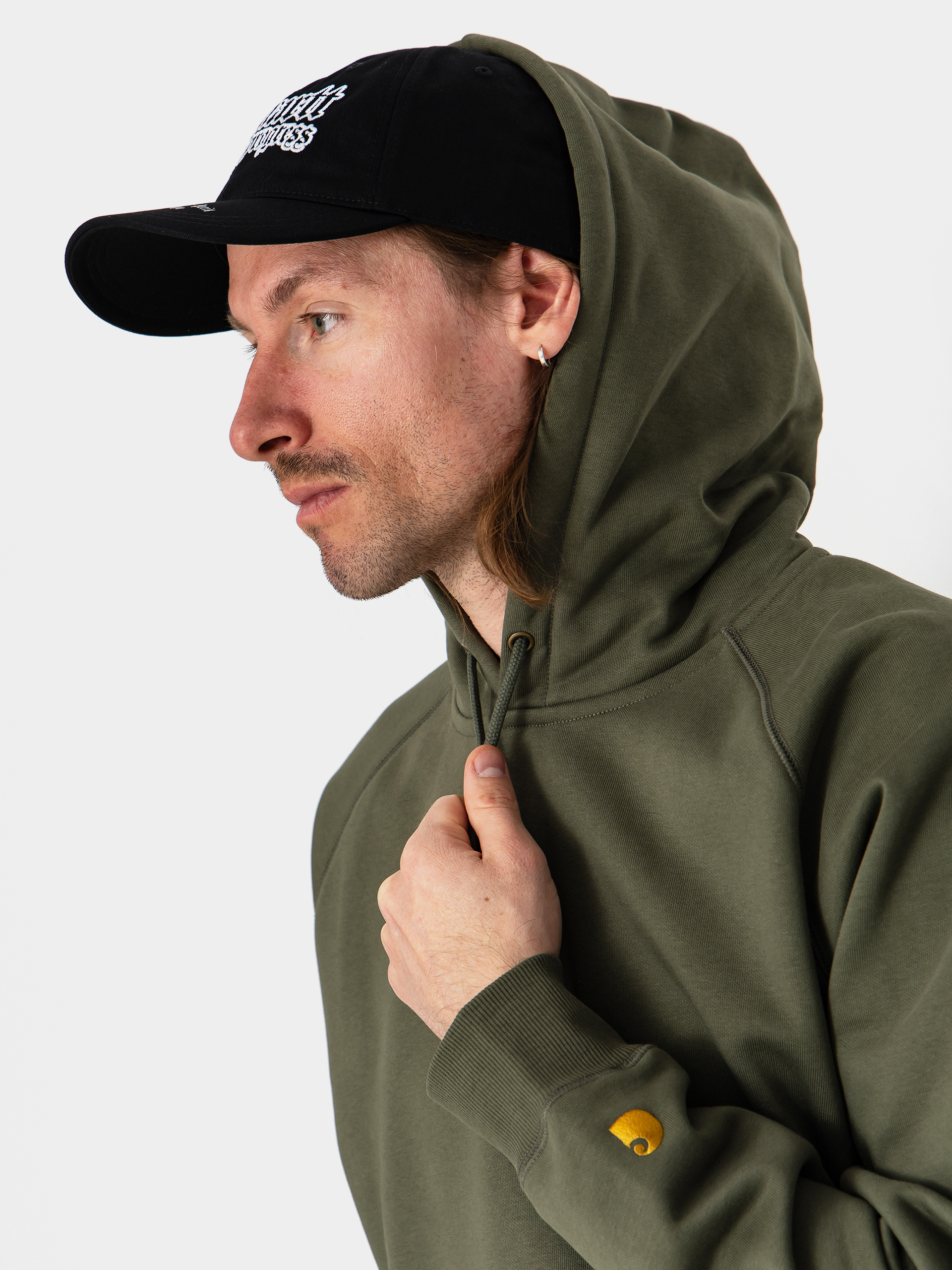 Худі Carhartt WIP Chase HD (leaf/gold)