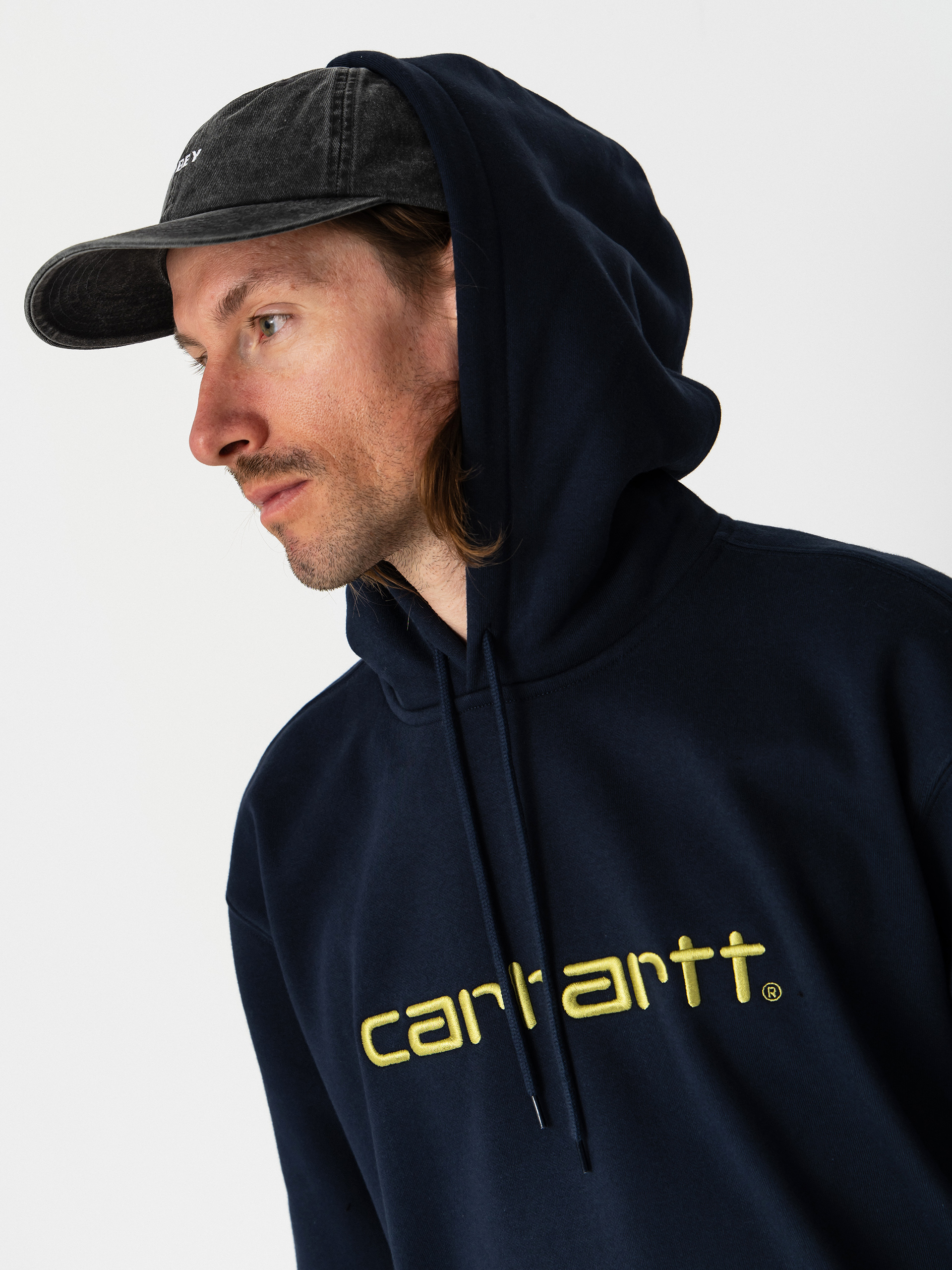 Худі Carhartt WIP Carhartt HD (deep night/gentle green)