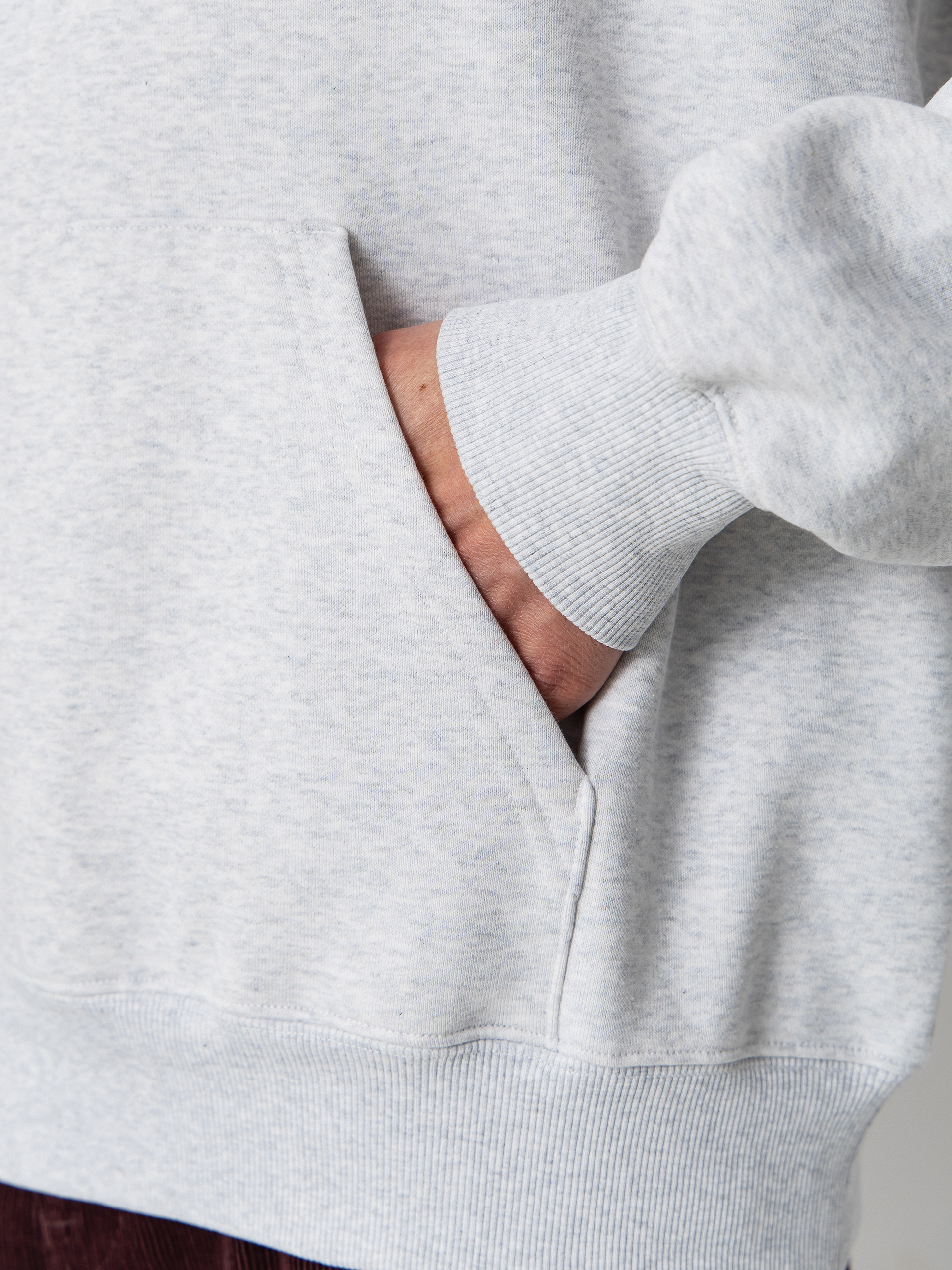 Худі Carhartt WIP Carhartt HD (ash heather/cozy purple)