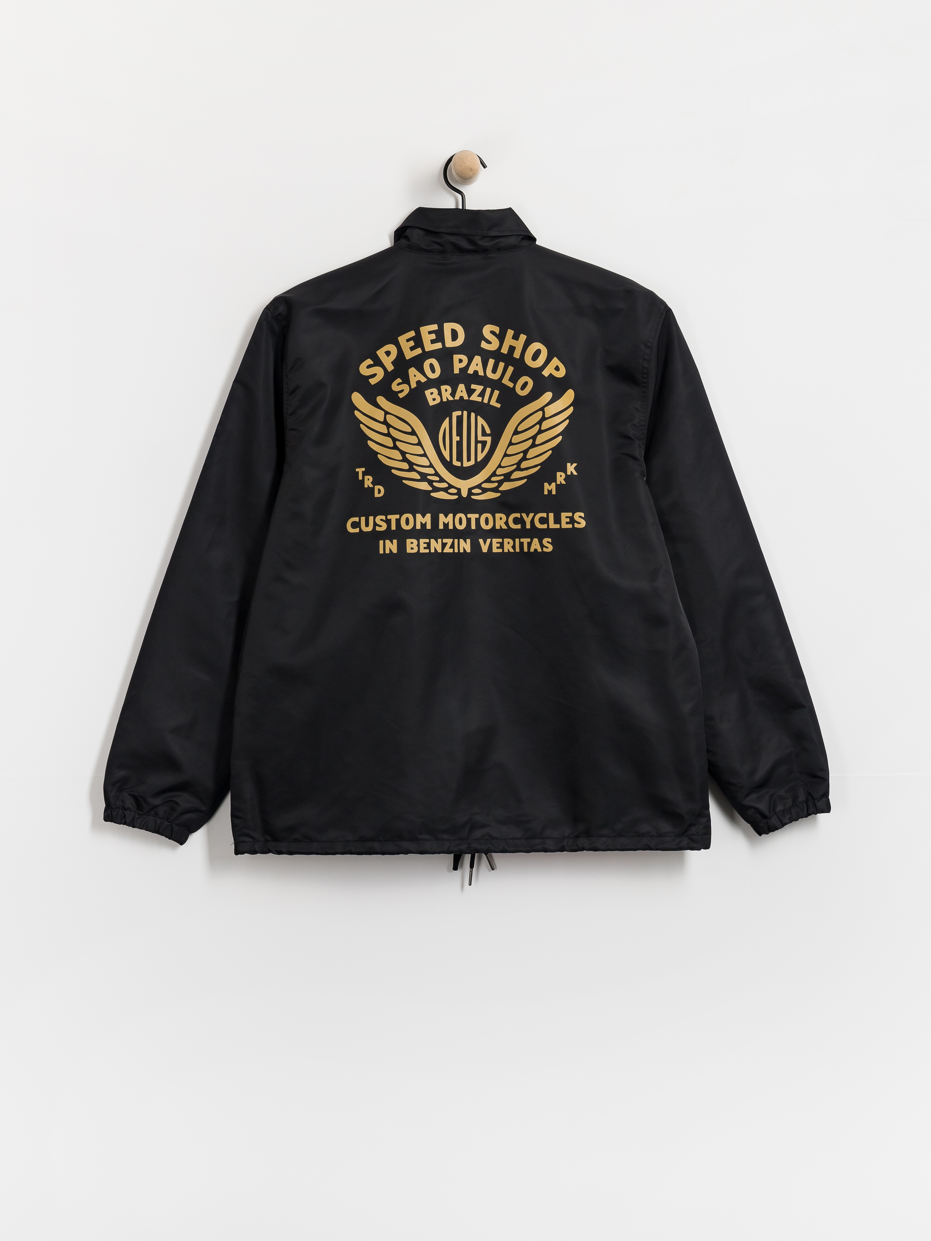 Куртка Deus Ex Machina Munificence Nylon Coach (black)