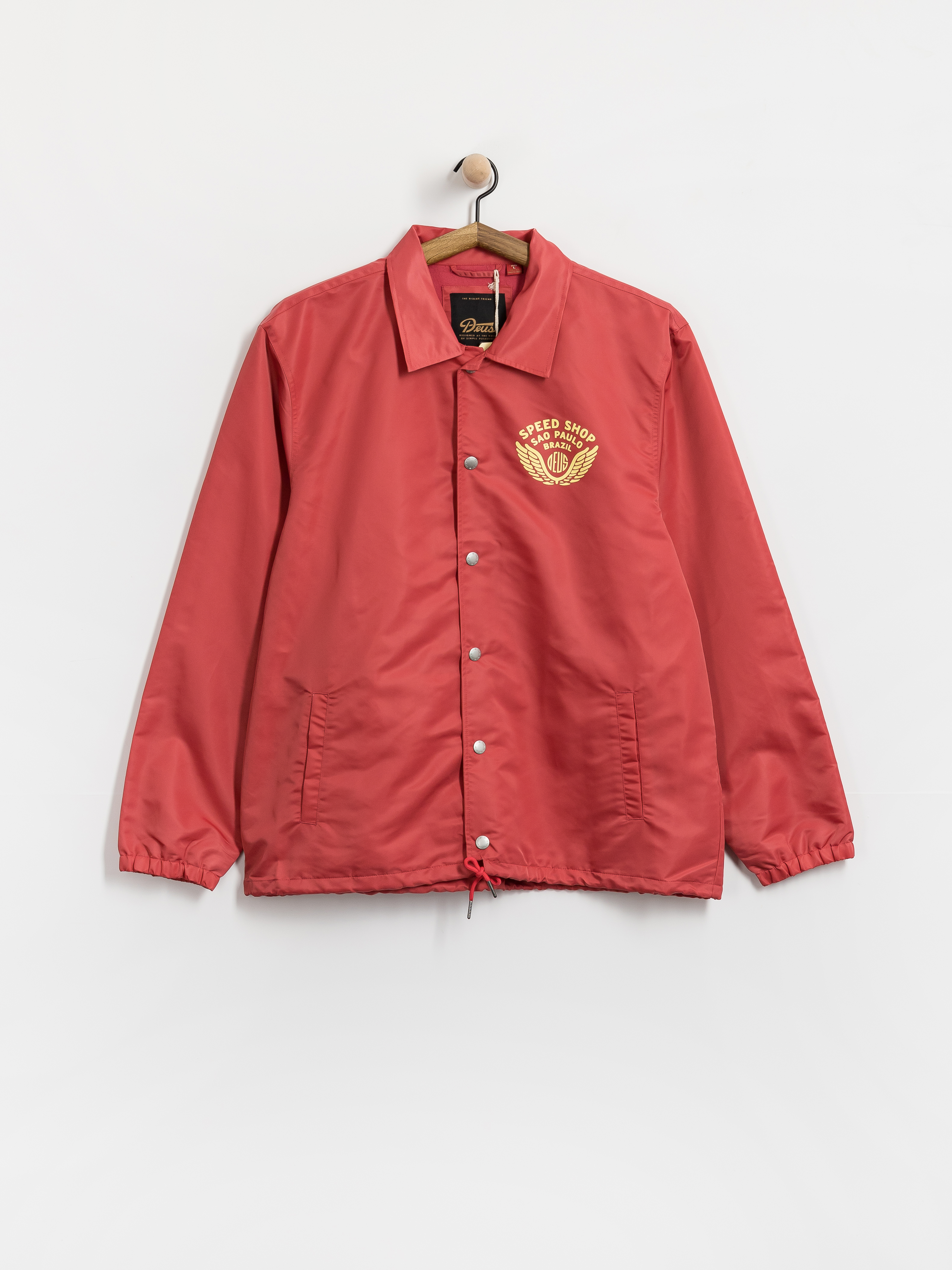 u041au0443u0440u0442u043au0430 Deus Ex Machina Munificence Nylon Coach (melon red)