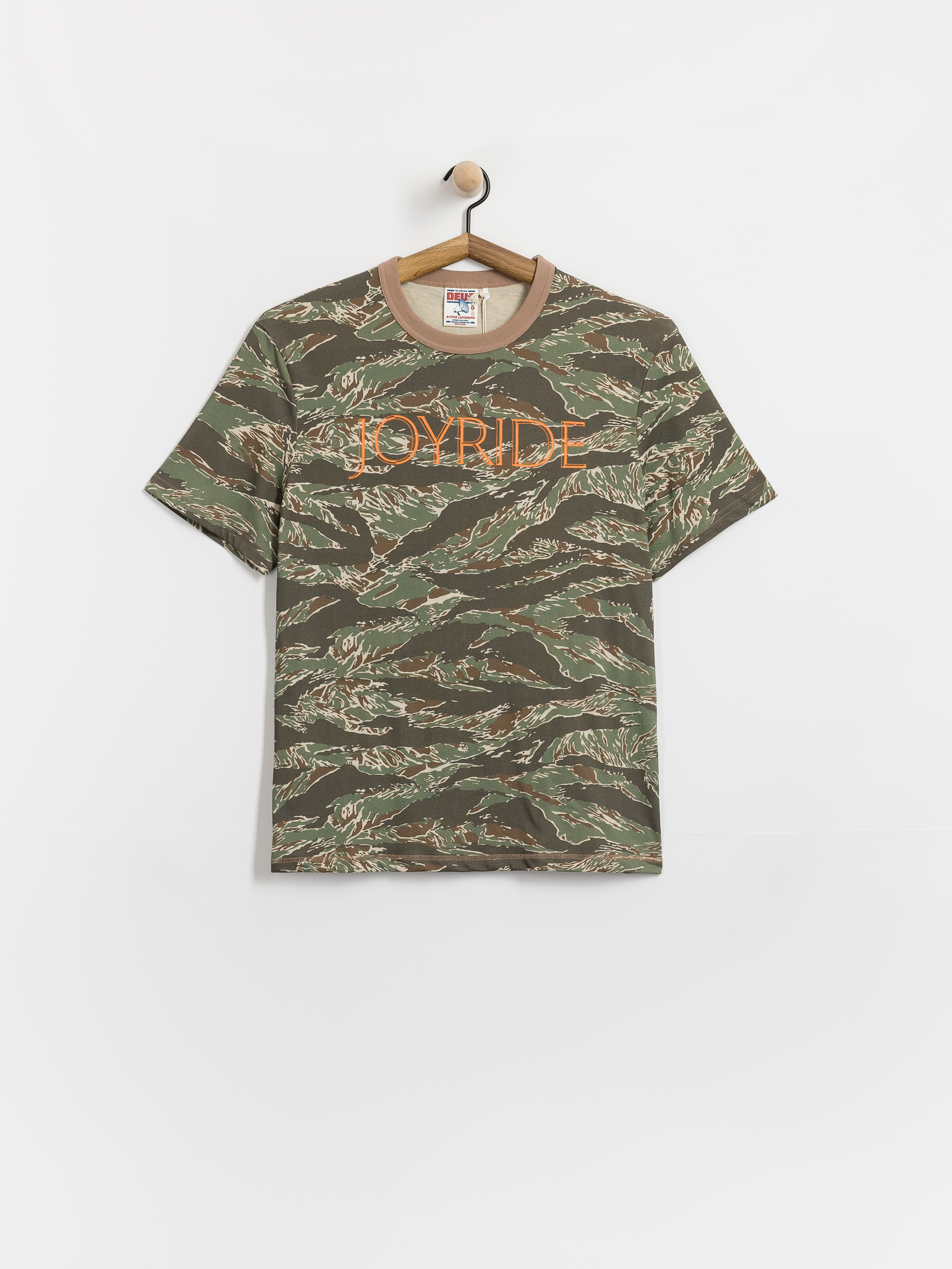 Футболка Deus Ex Machina Joyride Ringer (ground cover green)