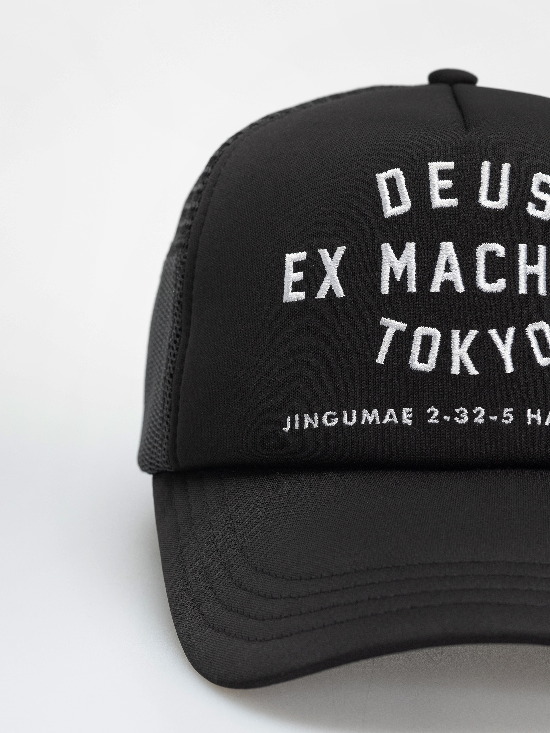 Кепка Deus Ex Machina Harajuku Address (black)