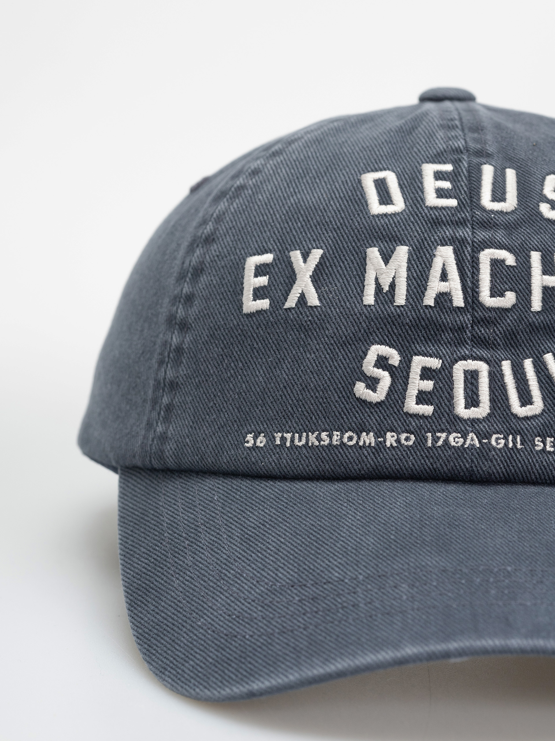 Кепка Deus Ex Machina College Address (navy)