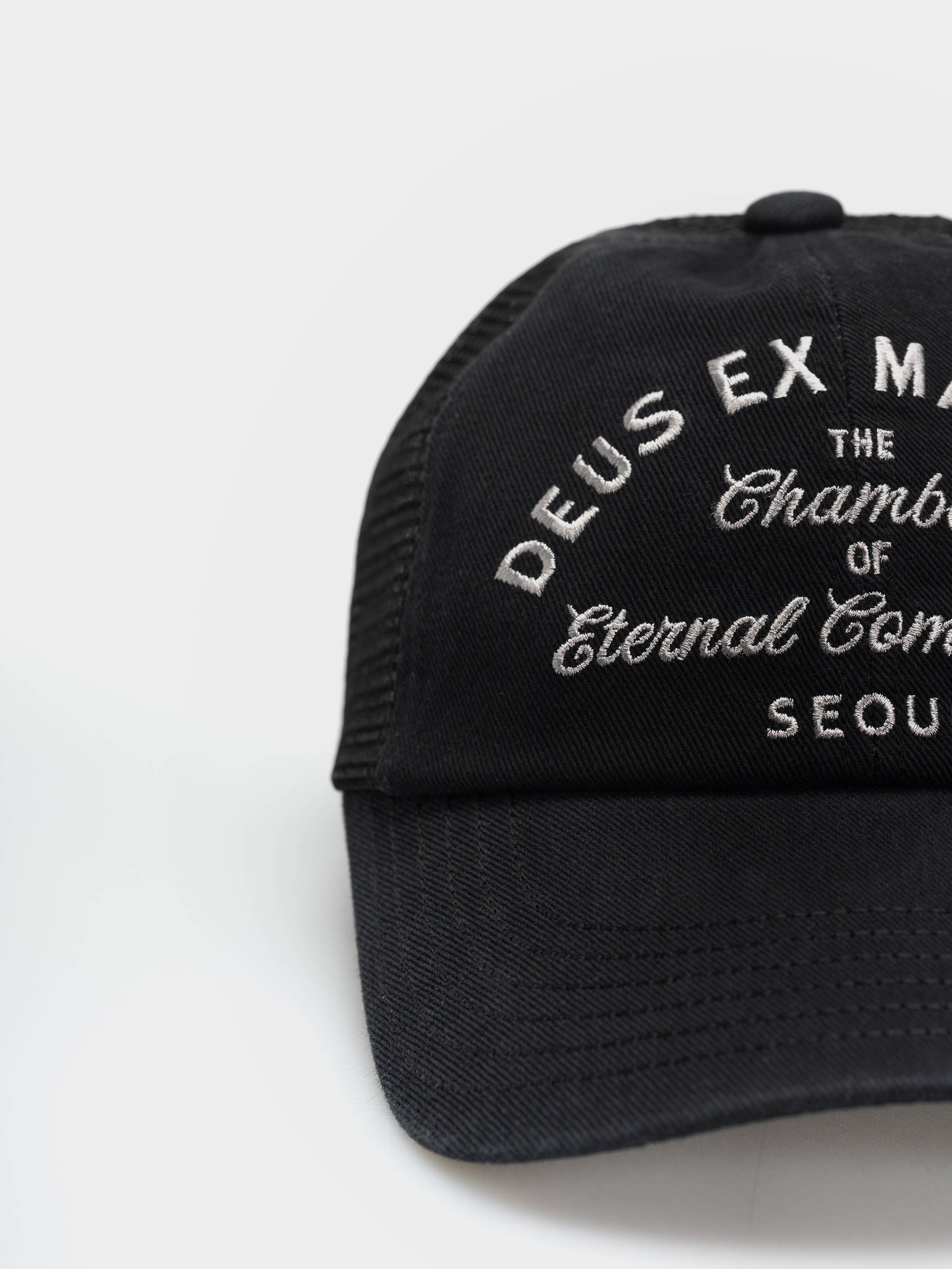 Кепка Deus Ex Machina Seoul Script Address (black)