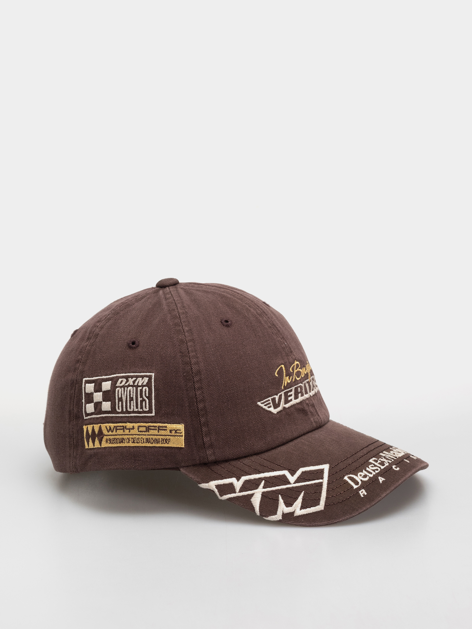 Кепка Deus Ex Machina Ace Moto (brown)