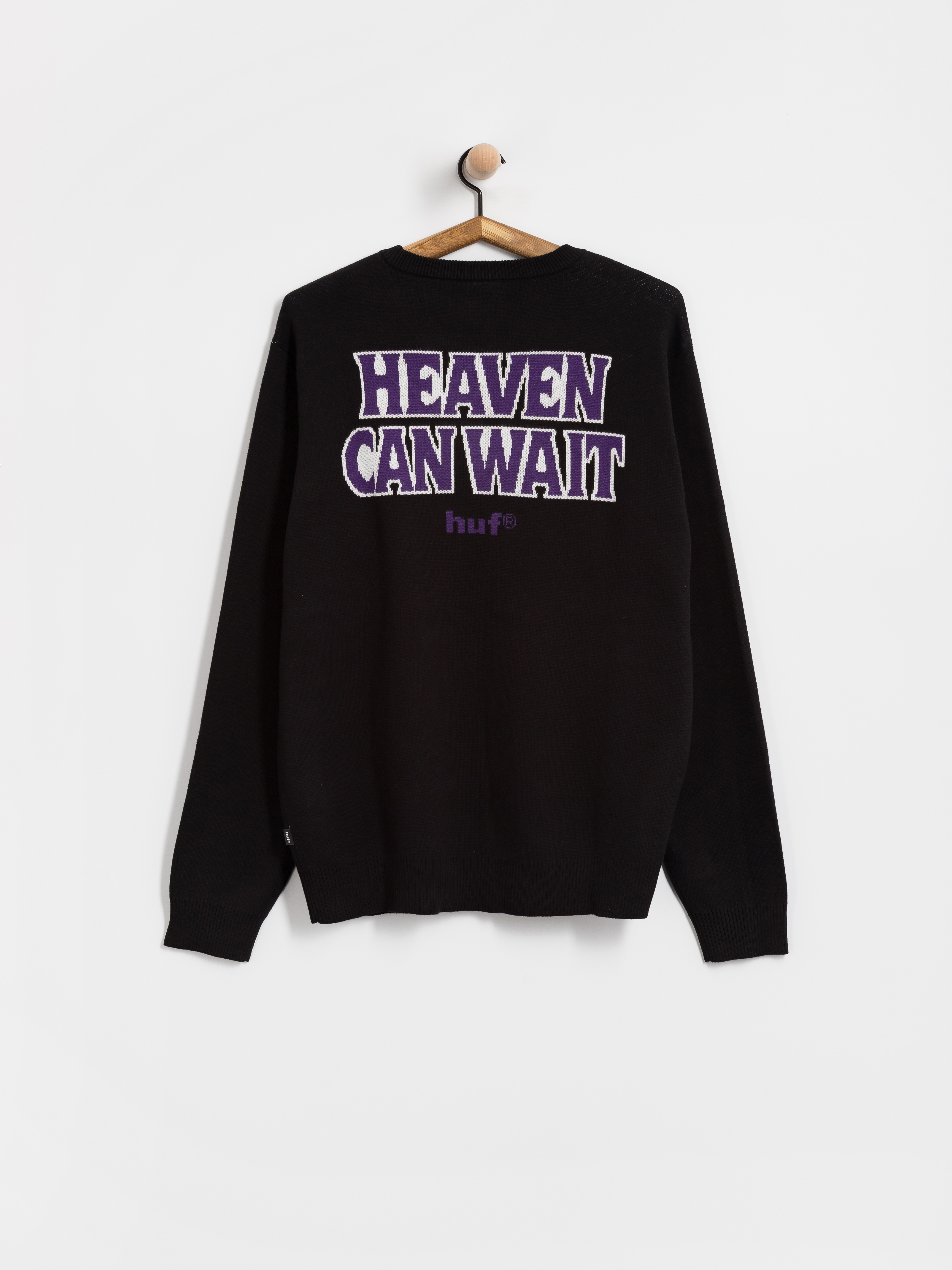 Светр HUF Heaven Can Wait (black)