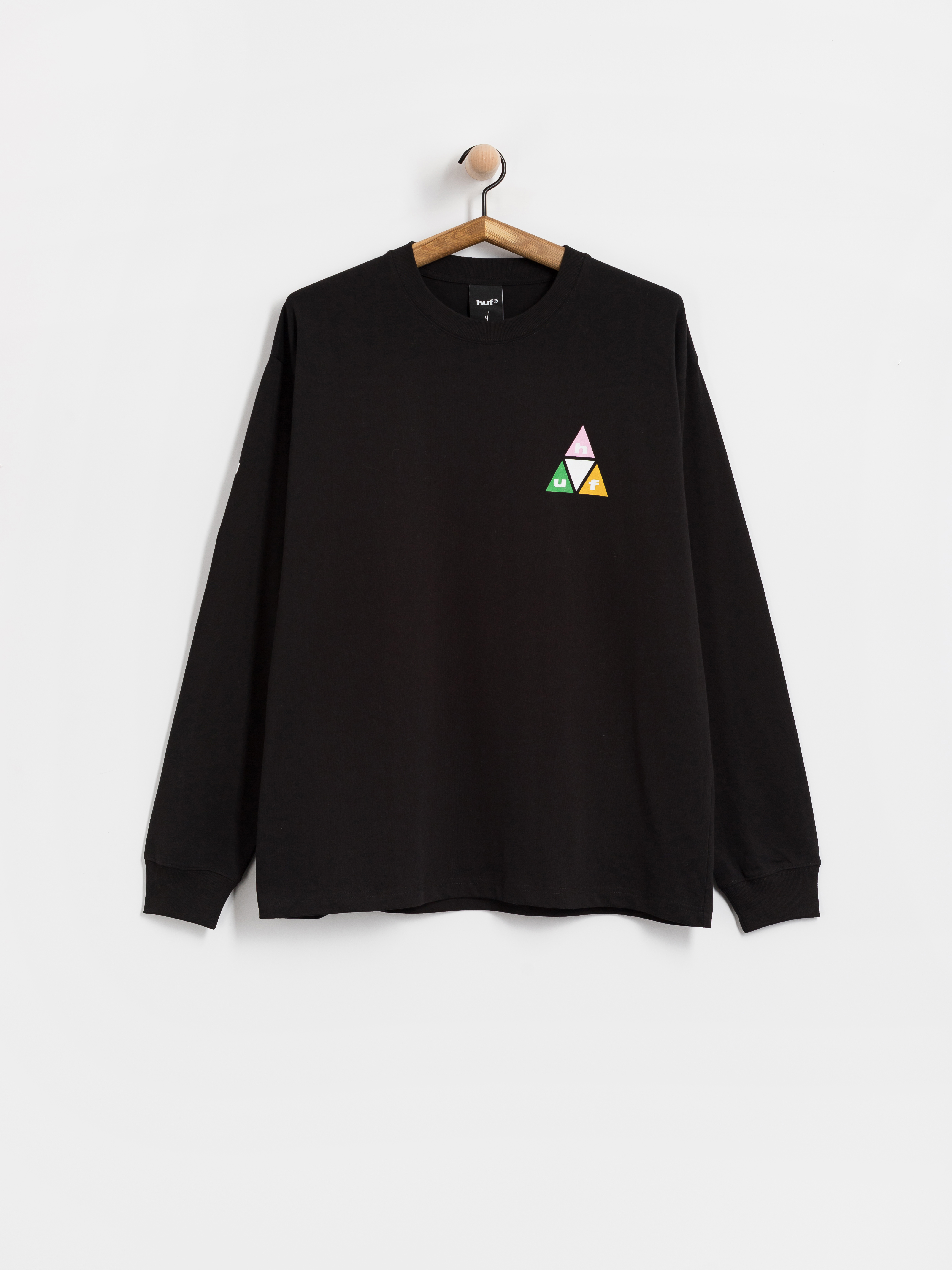Лонгслів HUF Prism Tt (black)
