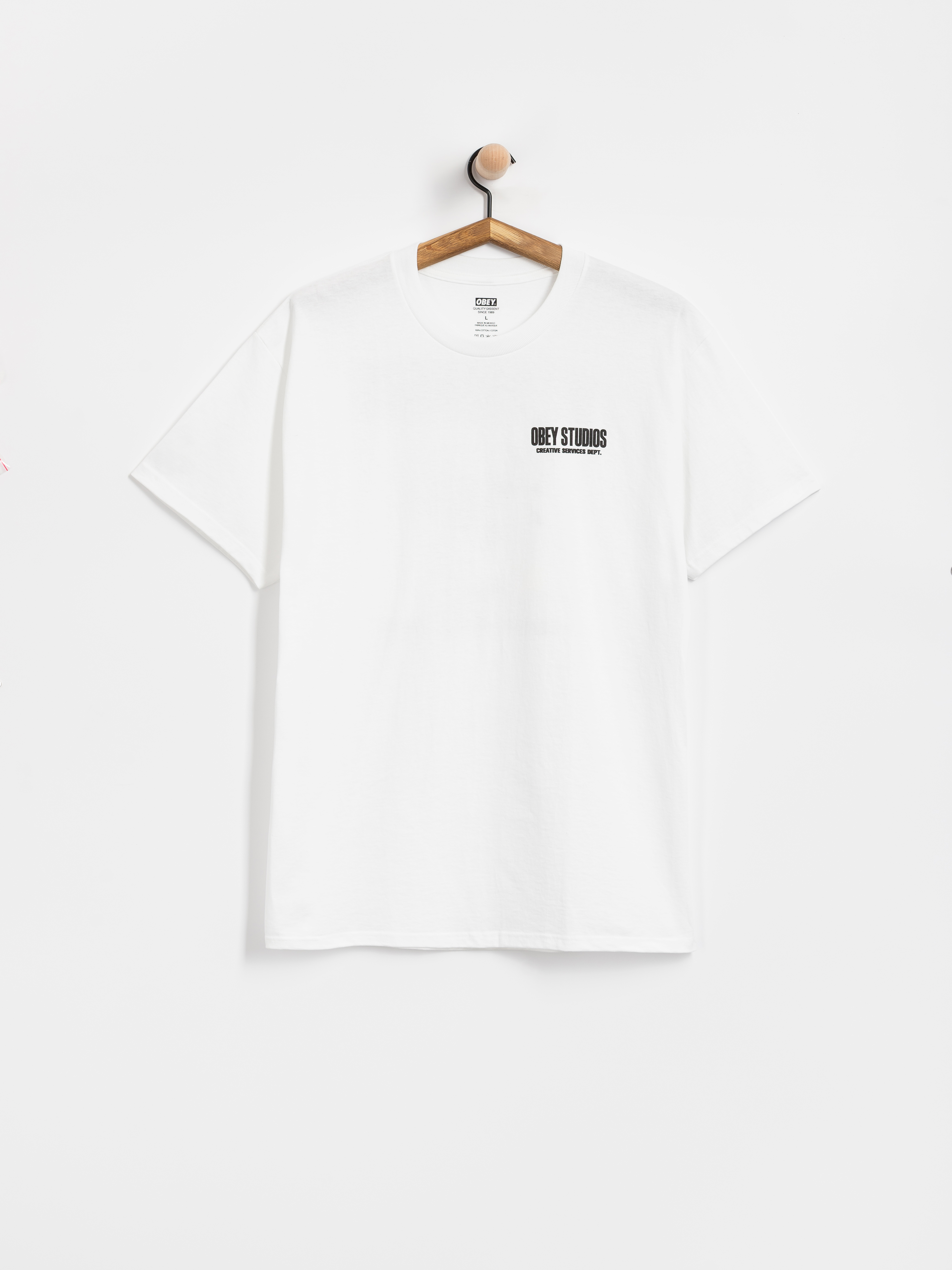 Футболка OBEY Creative Services Dept. (white)