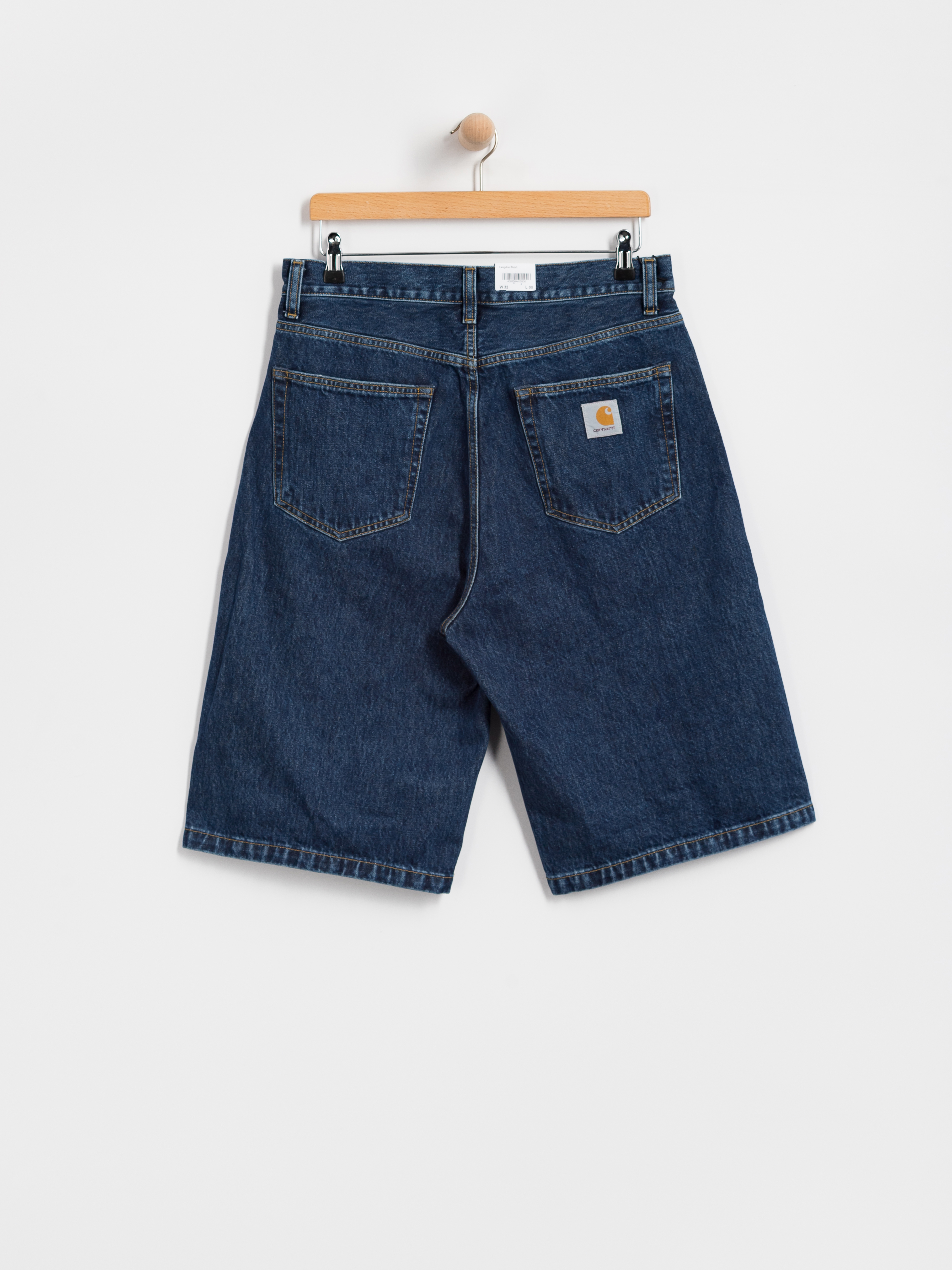 Шорти Carhartt WIP Langdon (blue stone washed)