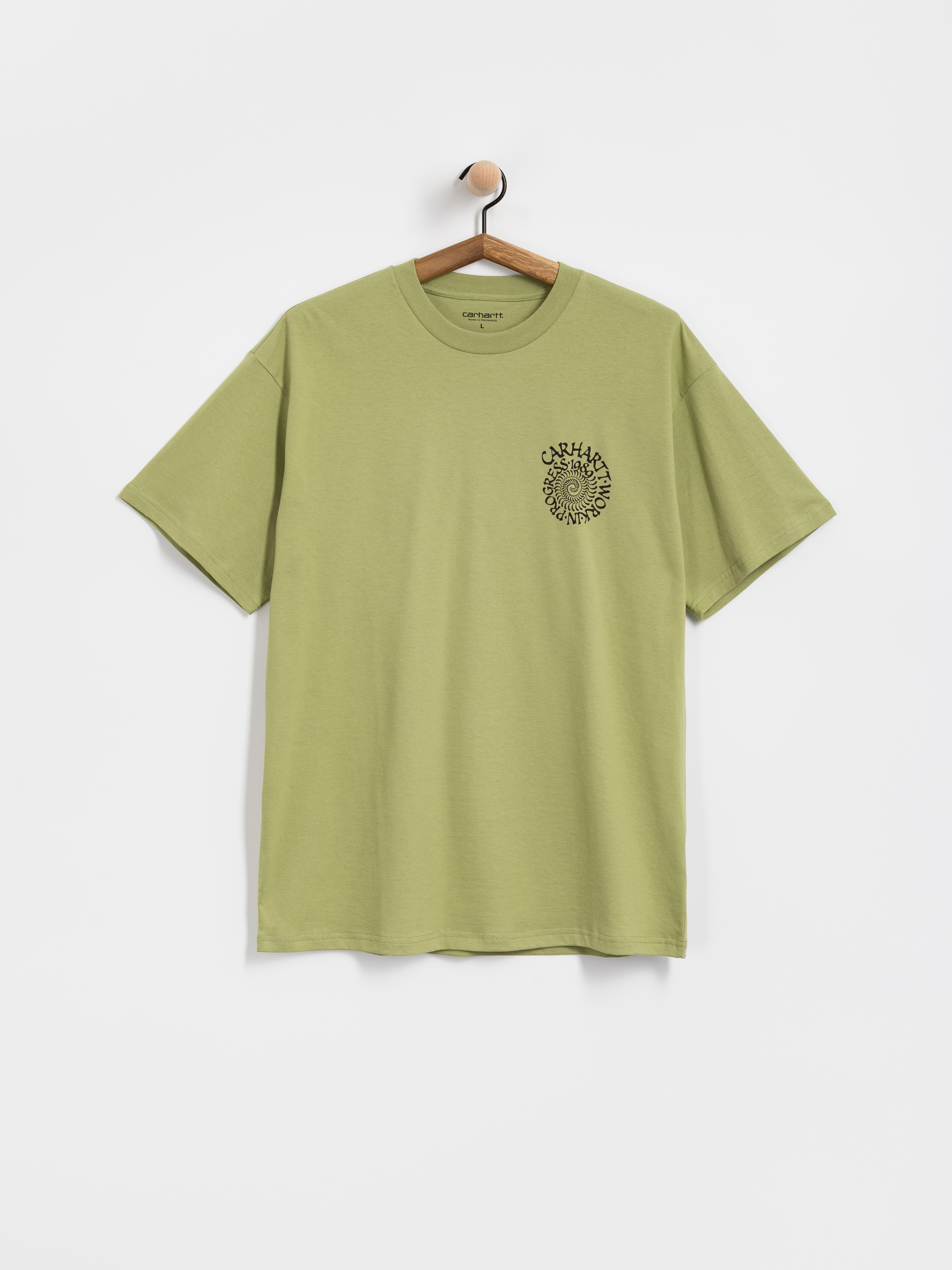 Футболка Carhartt WIP Spirals (gentle green)