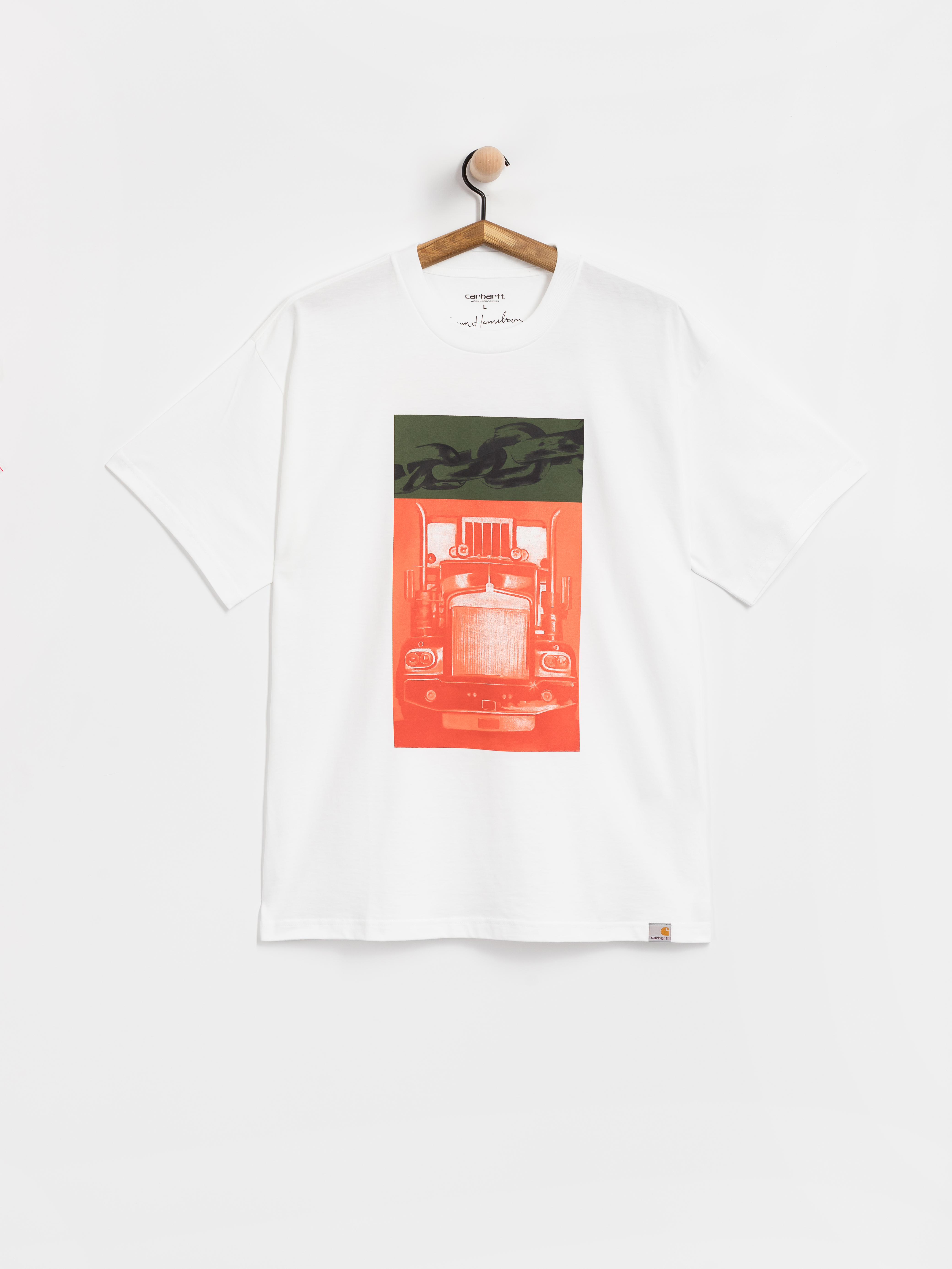 Футболка Carhartt WIP Sean Hamilton 01 (white)