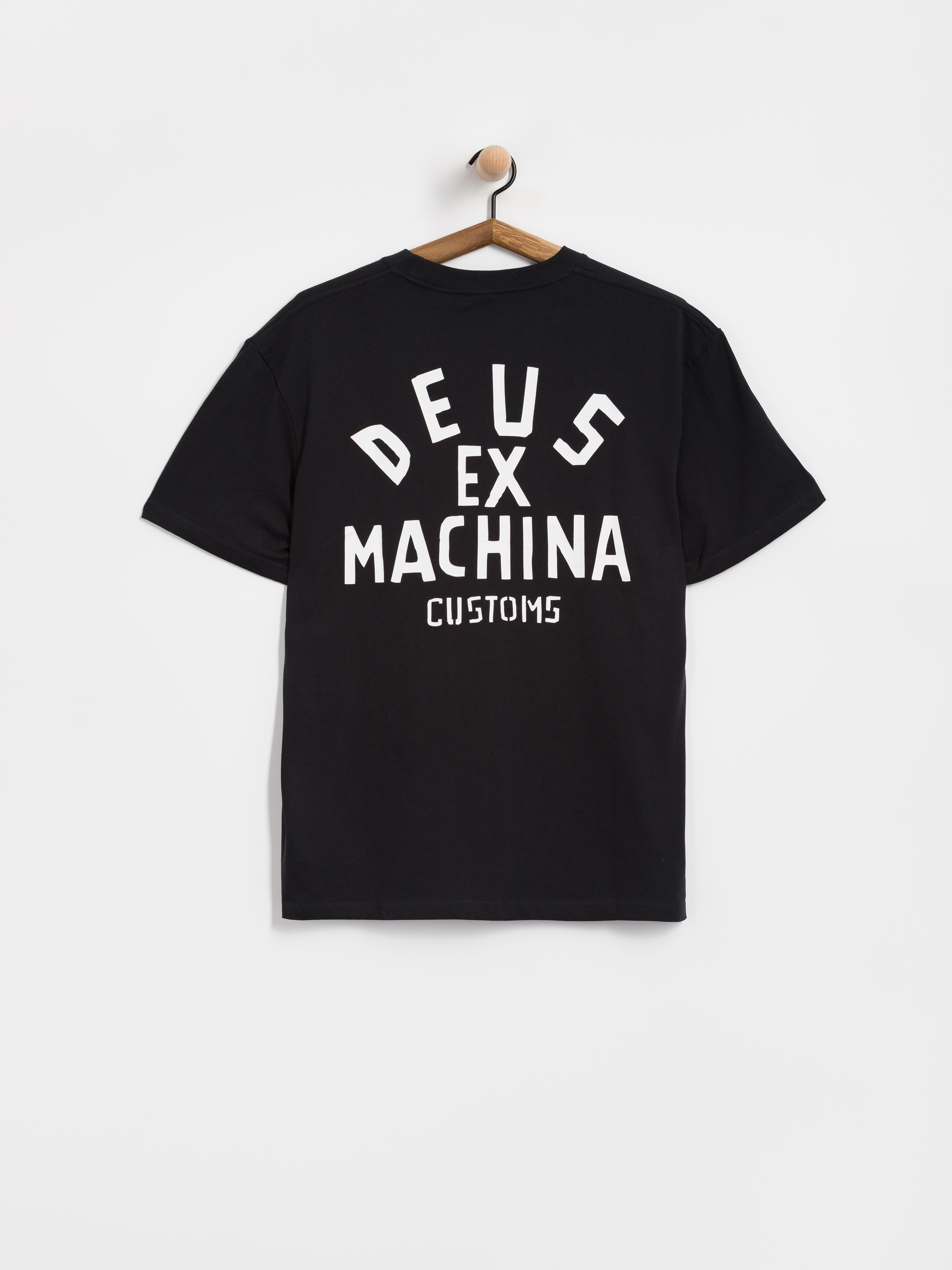 Футболка Deus Ex Machina Frontage - чорний (black)