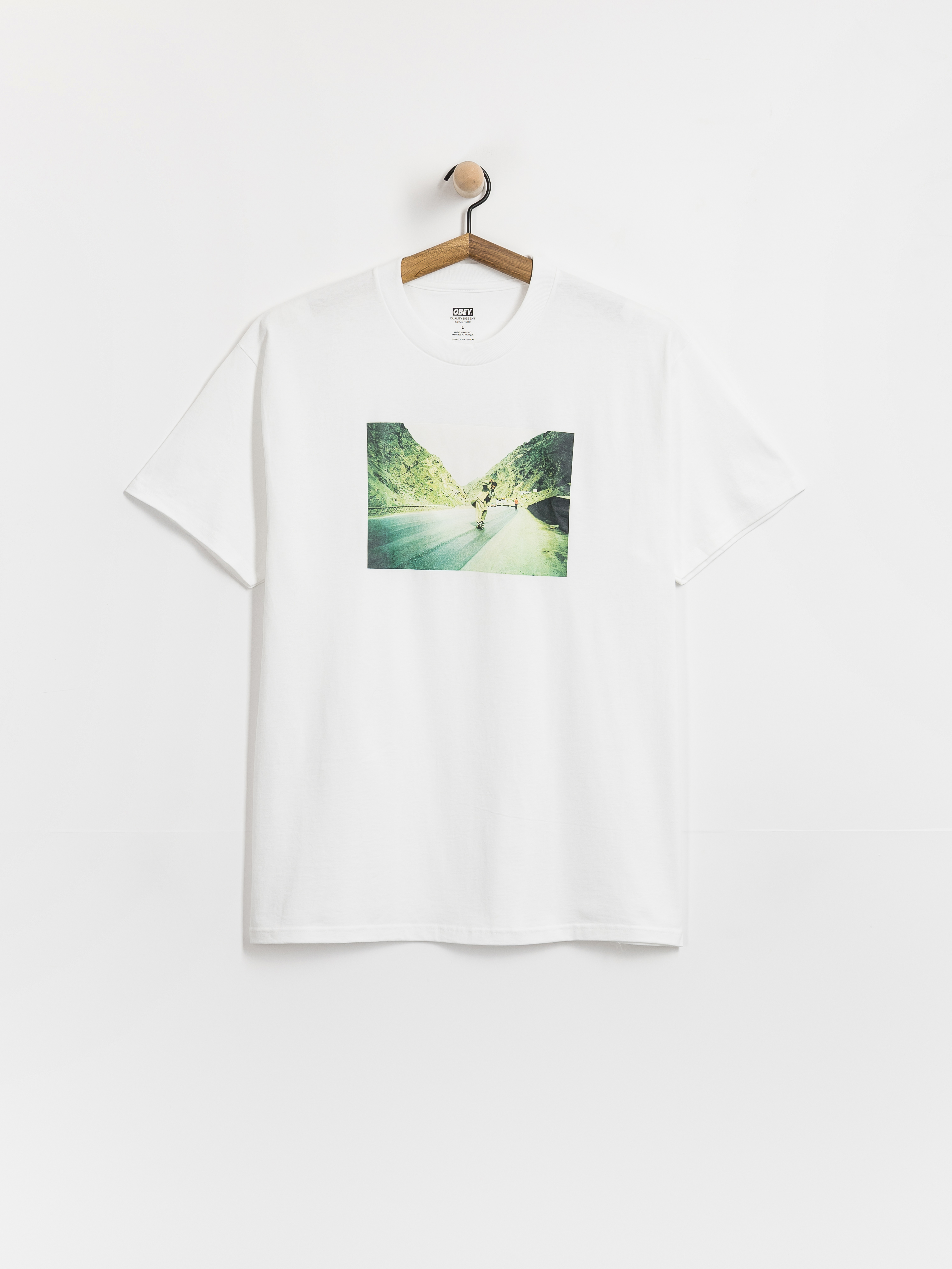 Футболка OBEY Skateistan Photo (white)