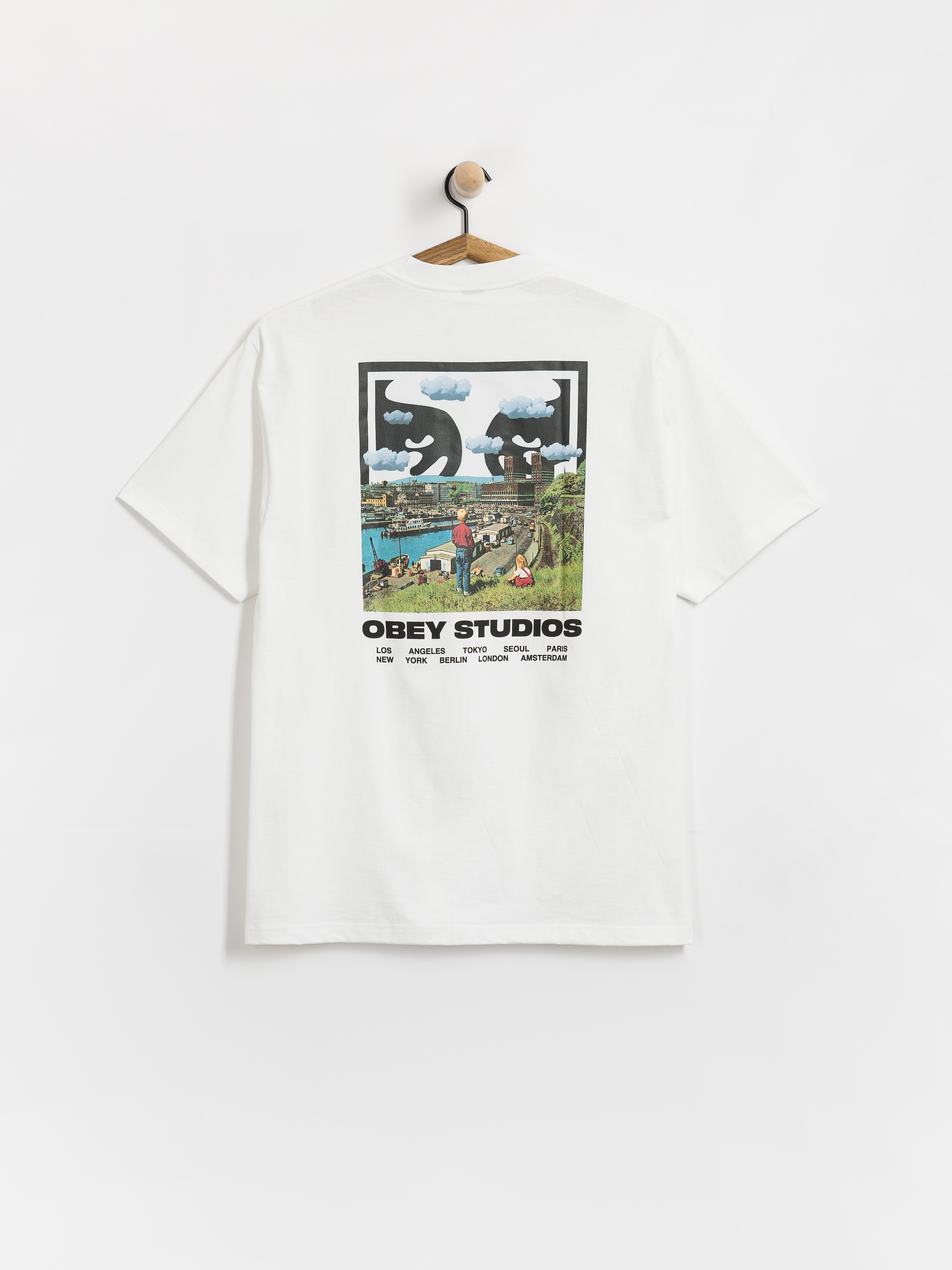 Футболка OBEY Sky Face (white)