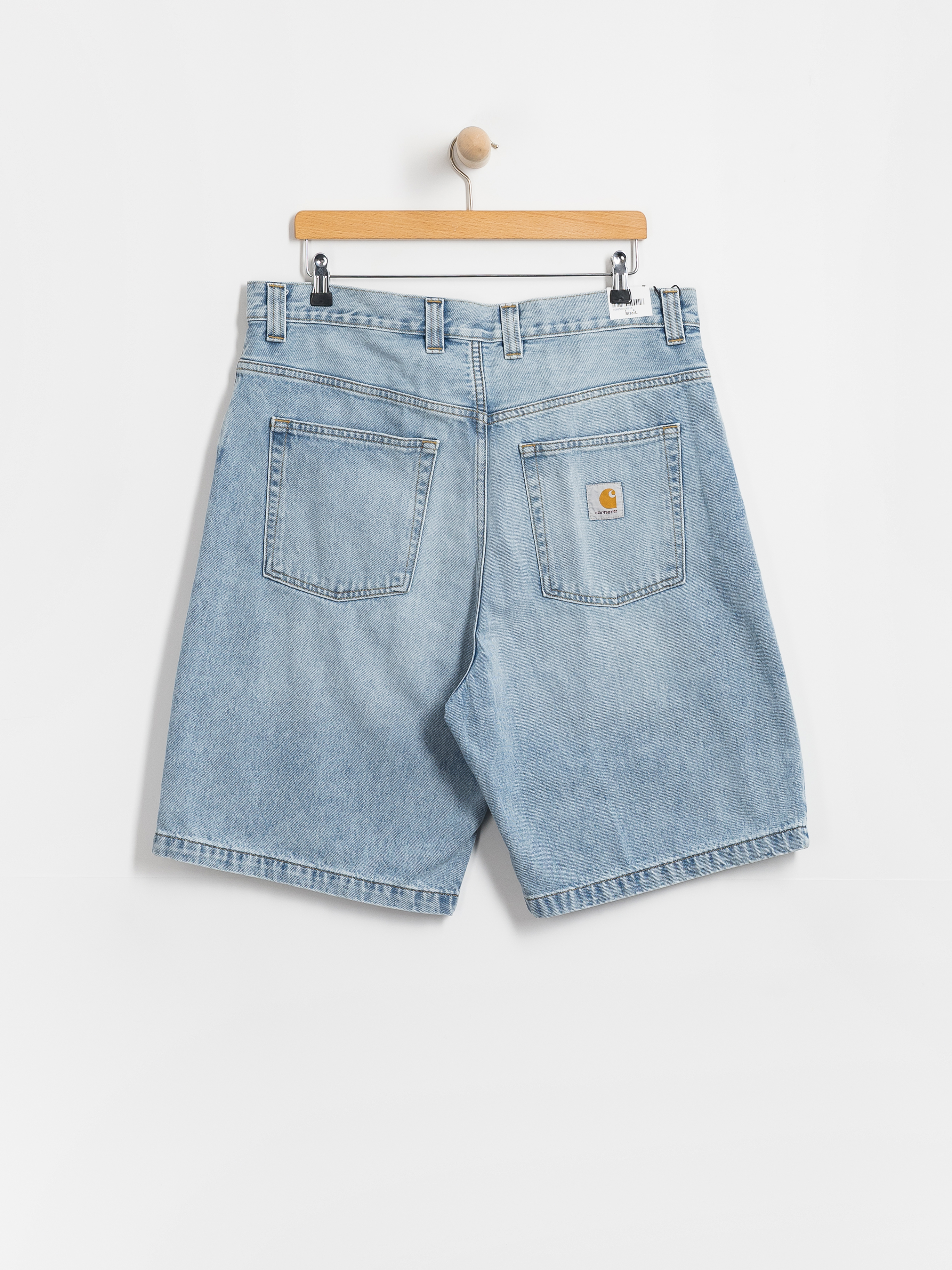 Шорти Carhartt WIP Brandon (blue heavy worn bleached)