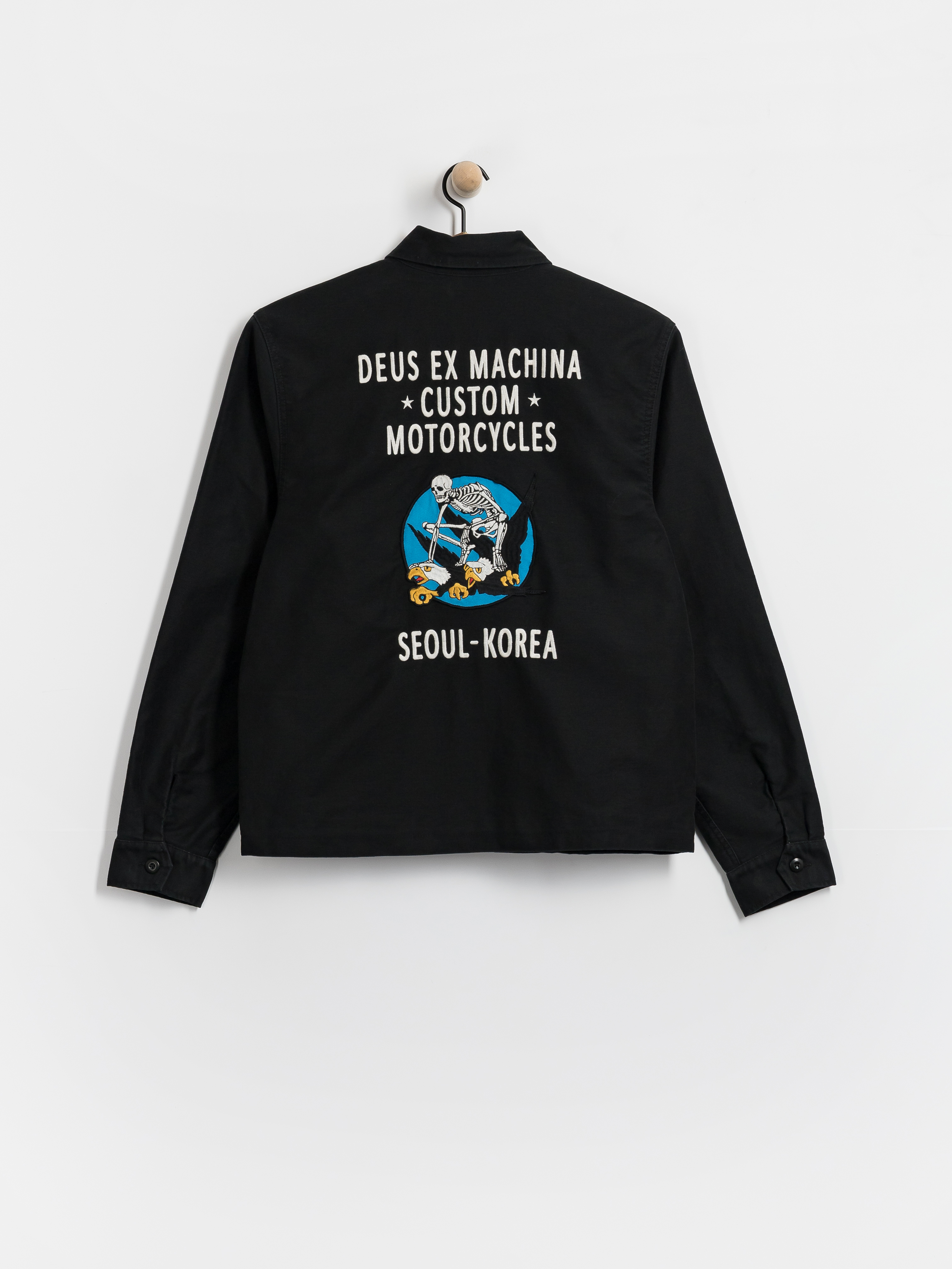 Куртка Deus Ex Machina Fugazi Souvenir (black)