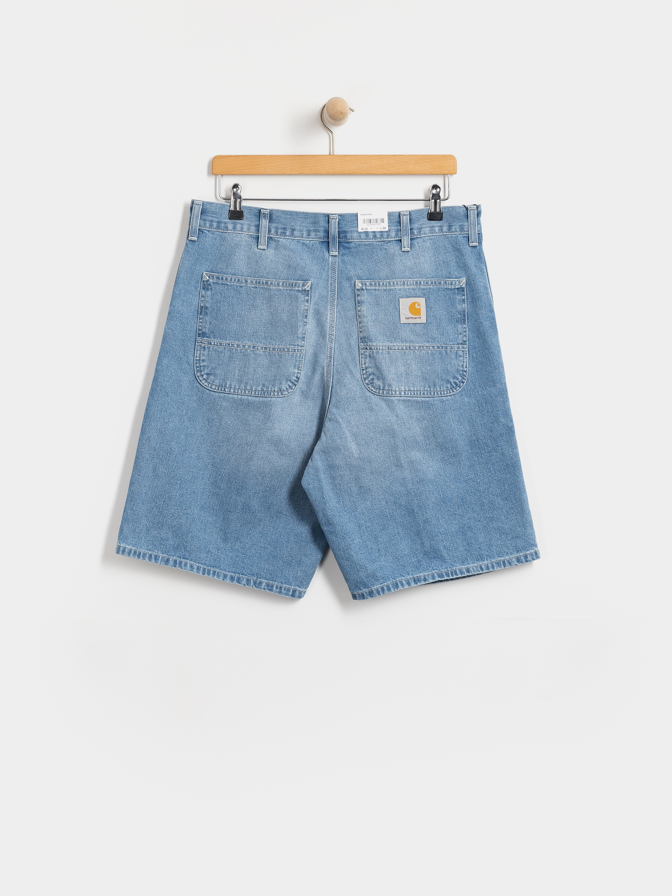 Шорти Carhartt WIP Simple (blue light true washed)