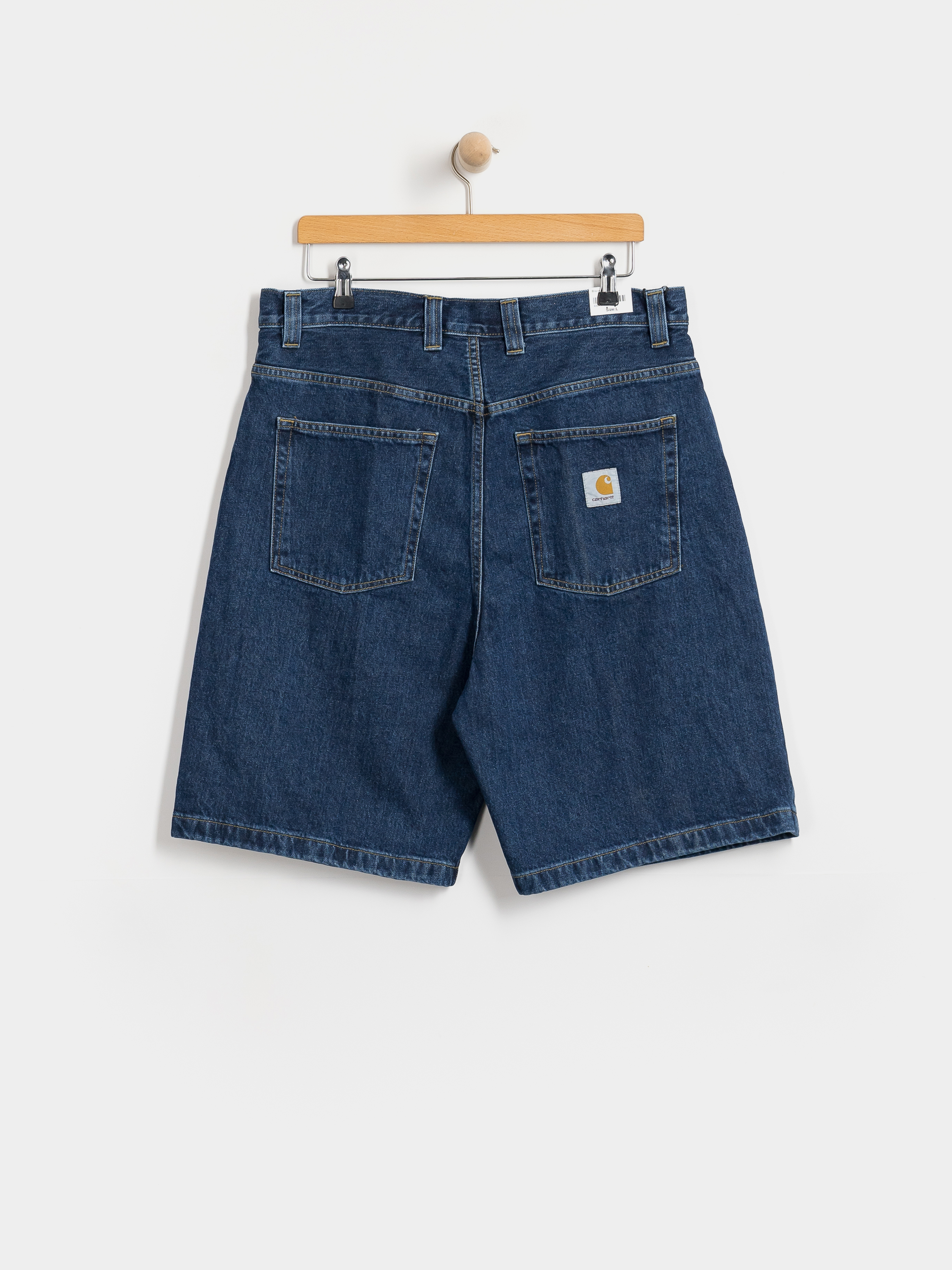 Шорти Carhartt WIP Brandon (blue stone washed)