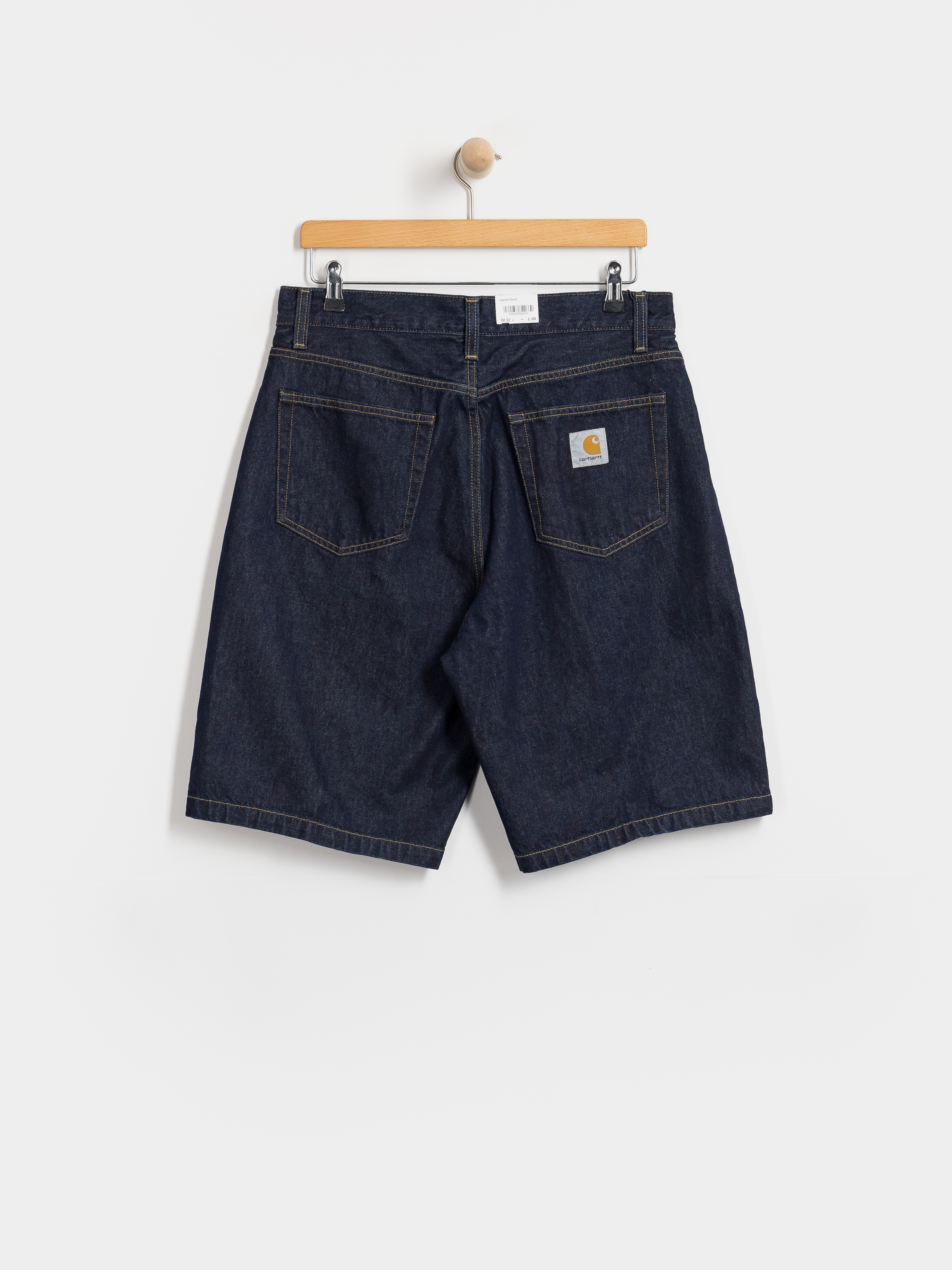 Шорти Carhartt WIP Landon (blue rinsed)