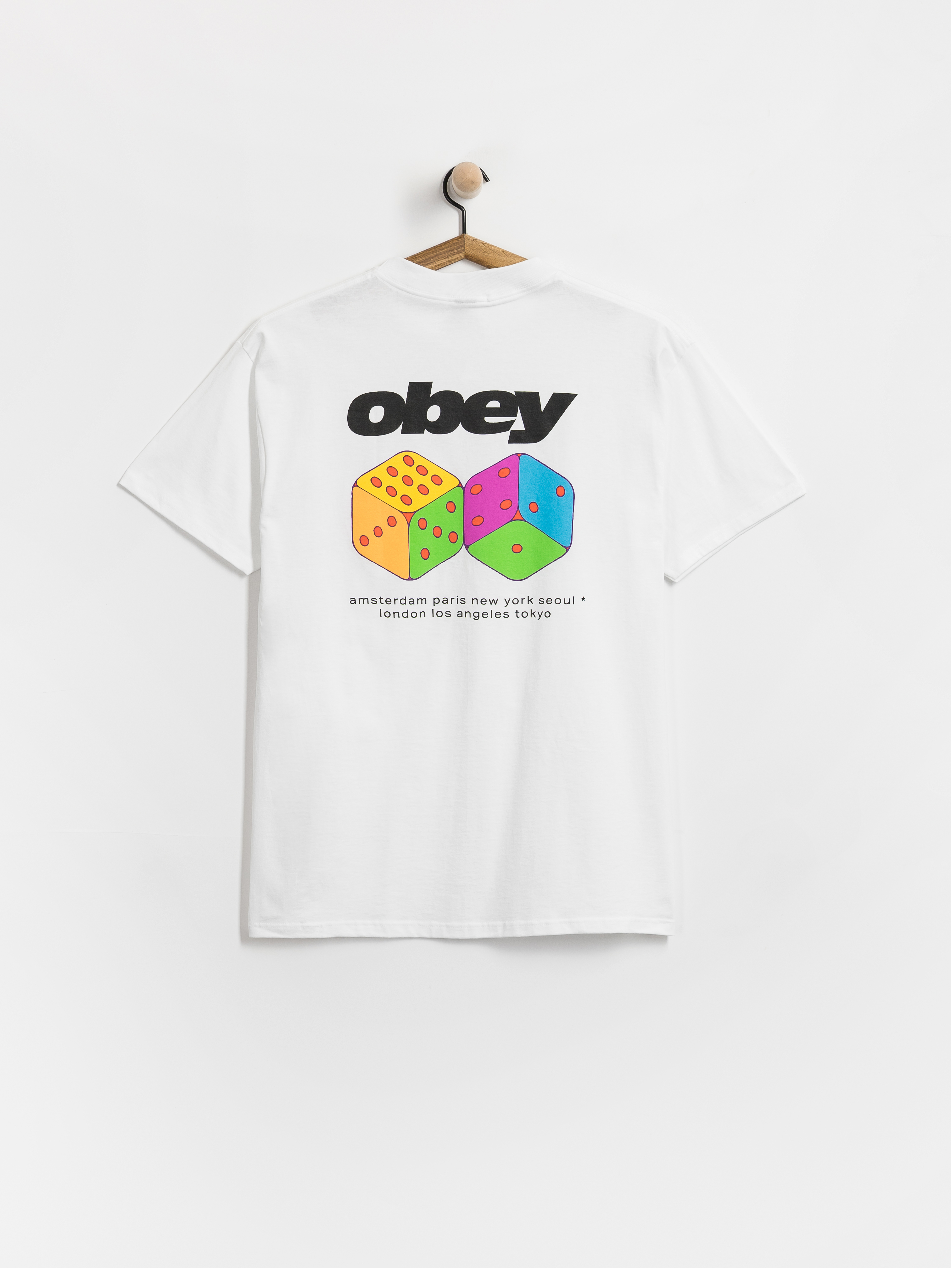 u0424u0443u0442u0431u043eu043bu043au0430 OBEY Dice (white)