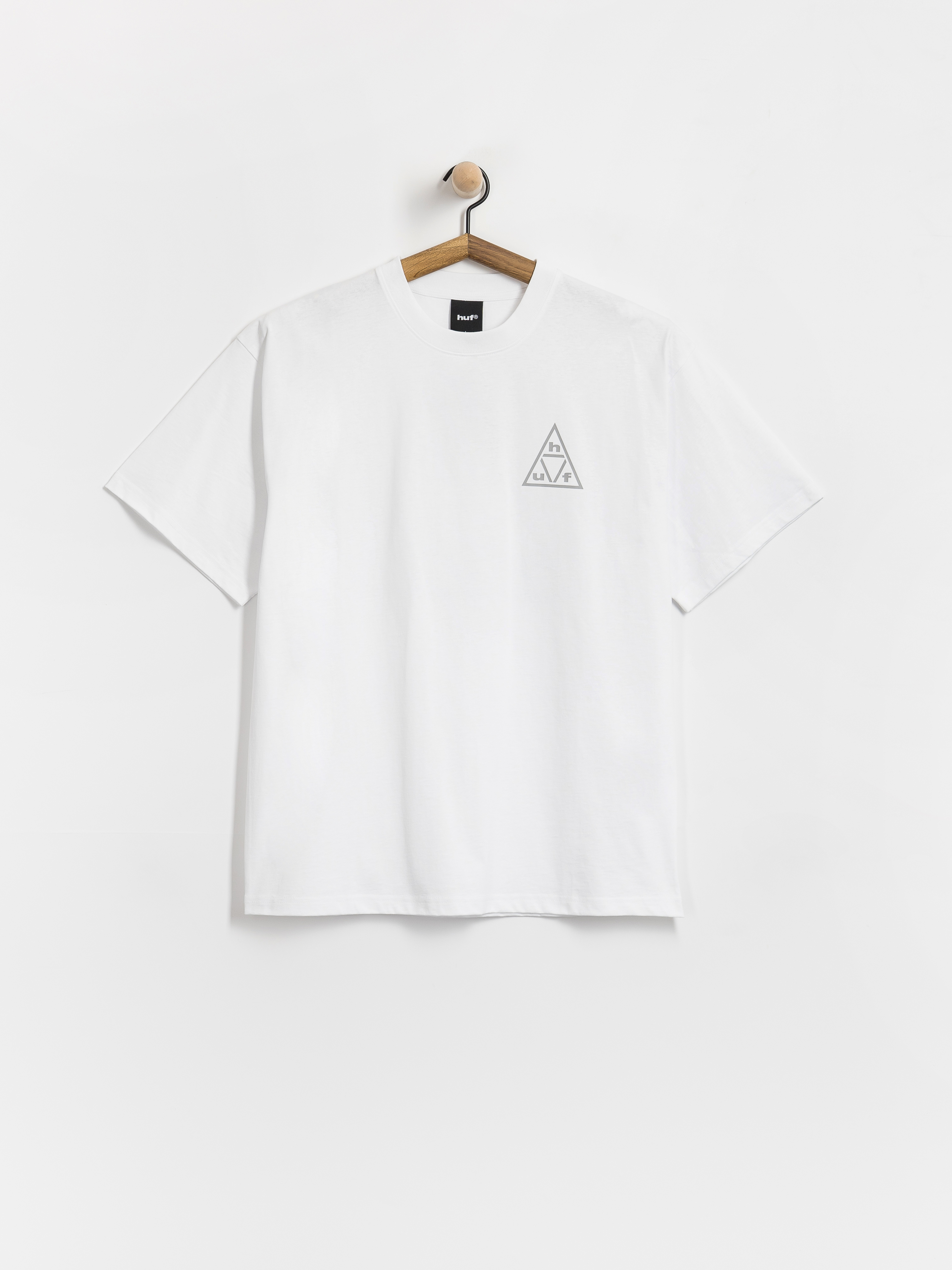 Футболка HUF Triple Triangle (white/grey)