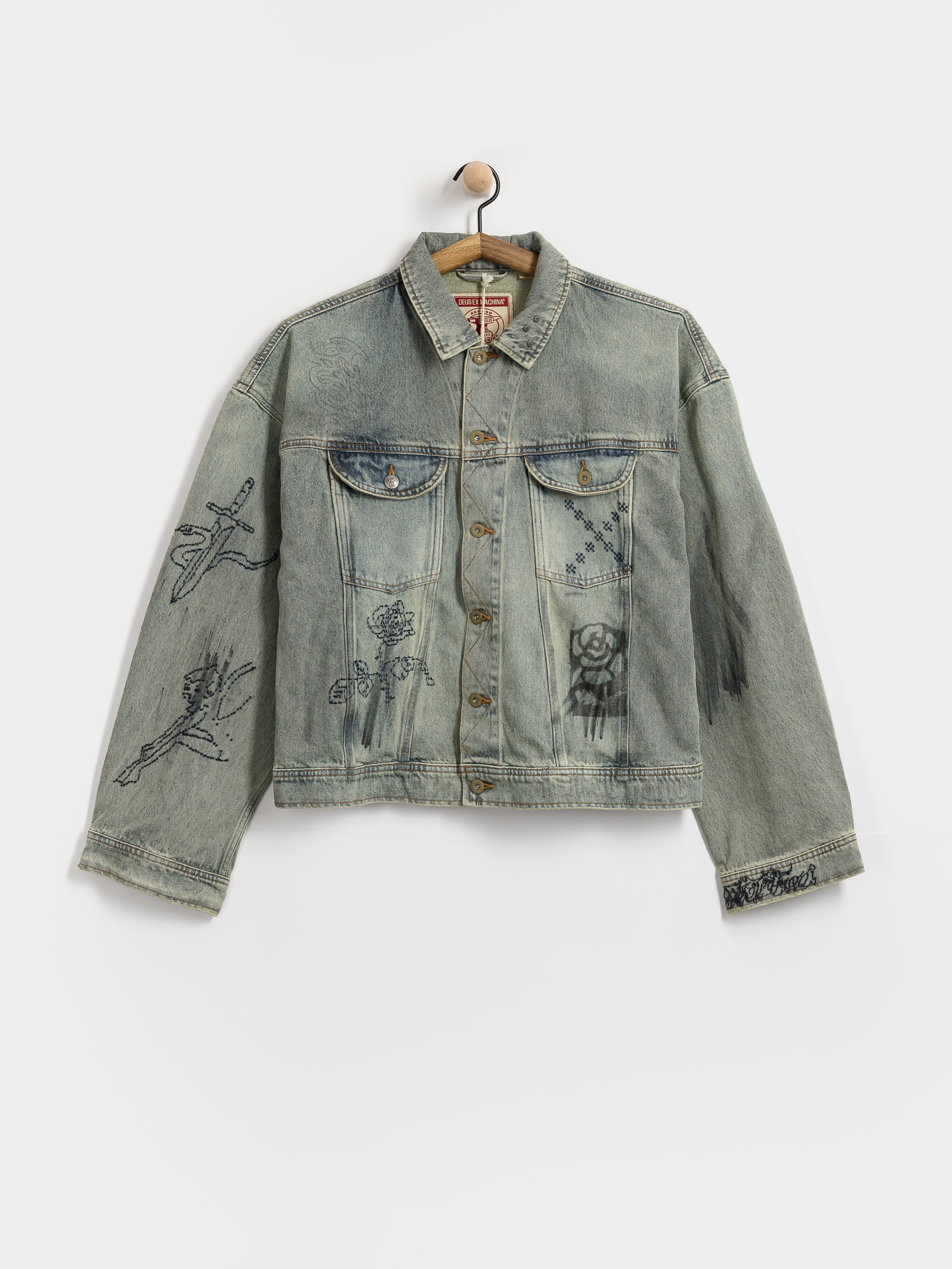 Куртка Deus Ex Machina Mephistopheles (vintage indigo)