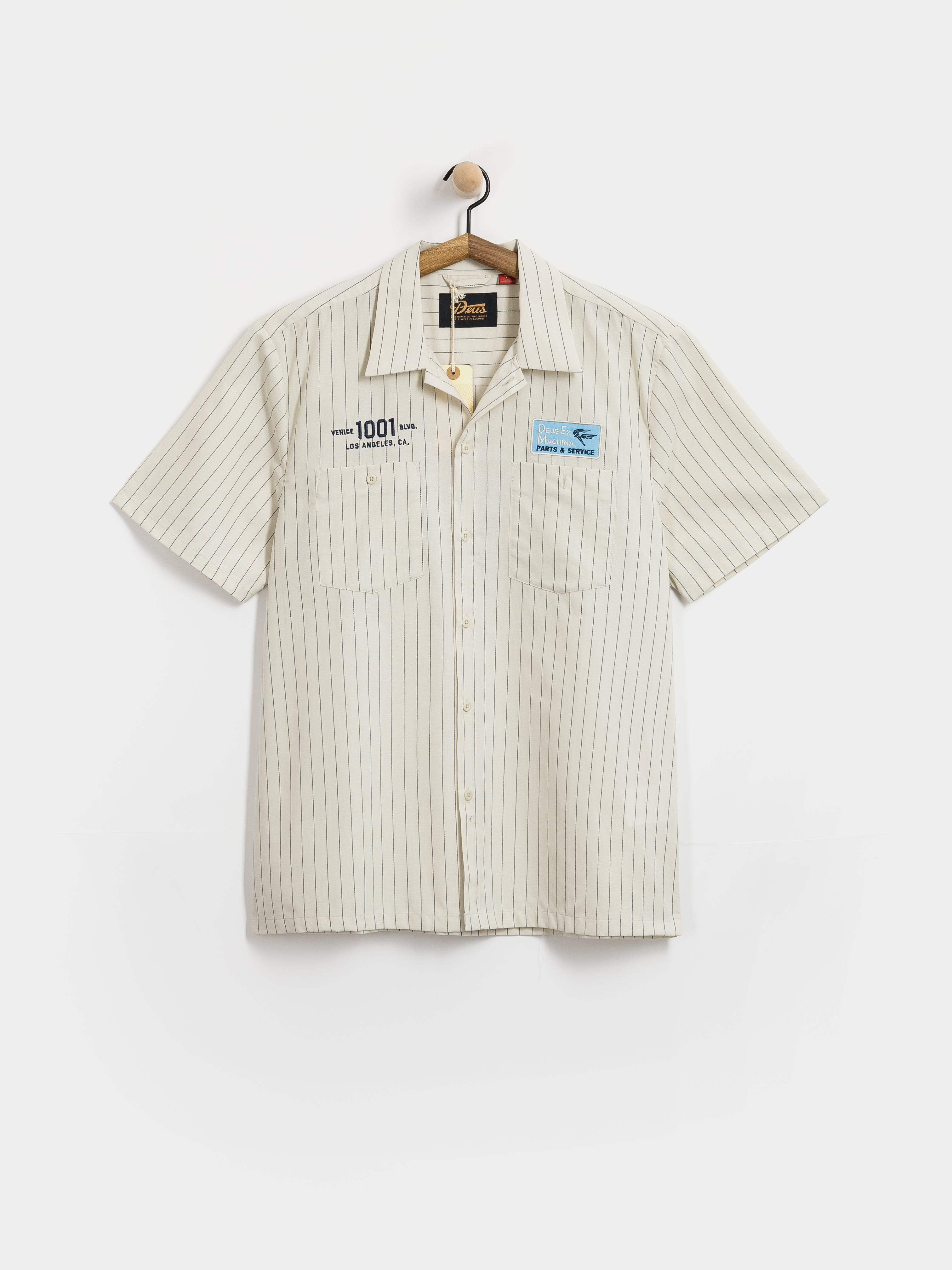 Сорочка Deus Ex Machina Forecourt Stripe