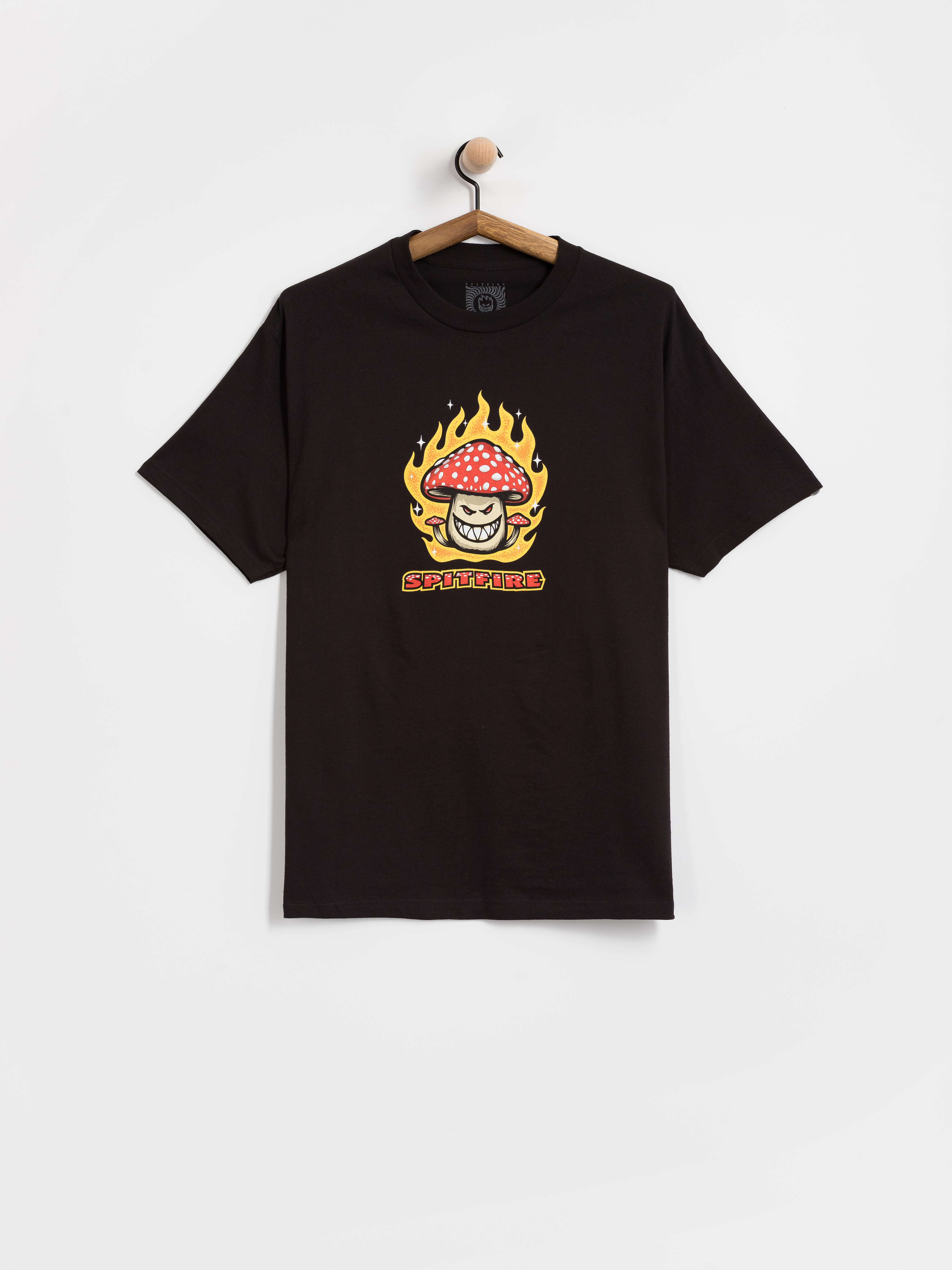 Футболка Spitfire Mushroom Bighead (black)