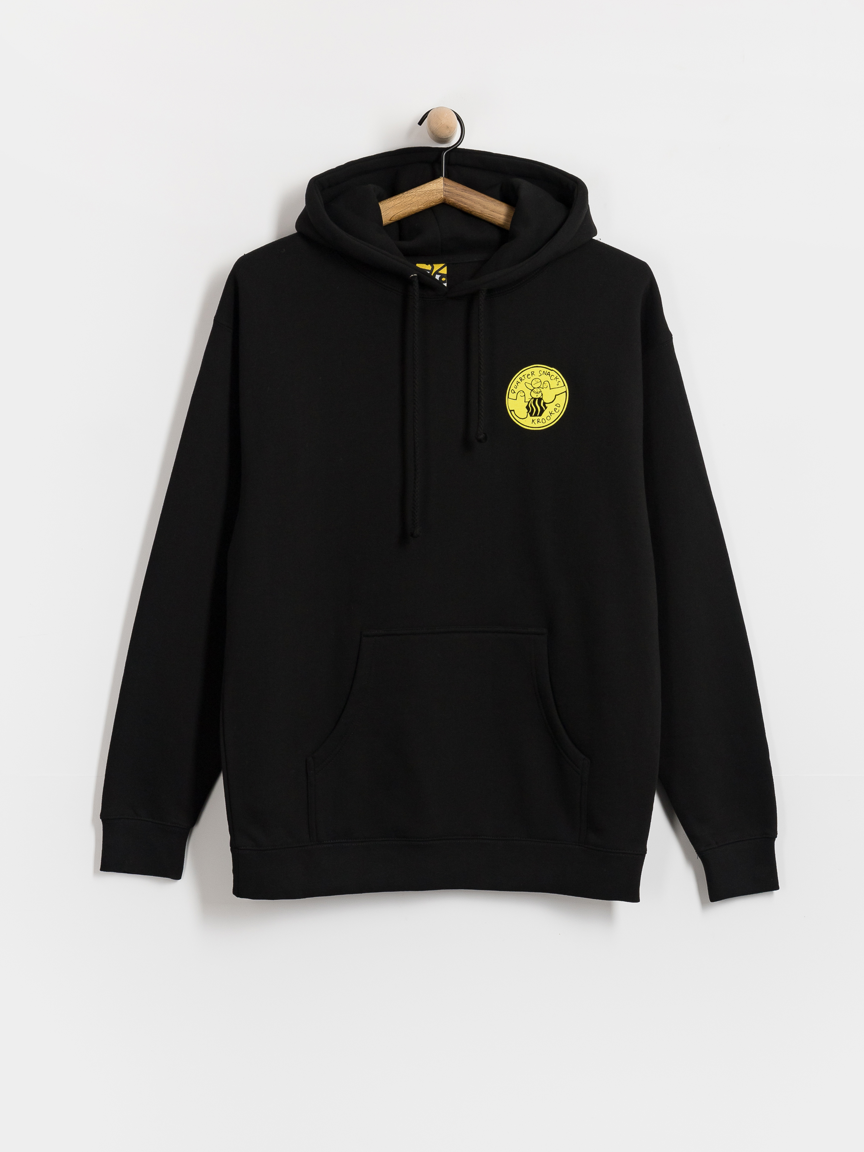 Світшот Krooked X Quarter Snacks Snackman (black)