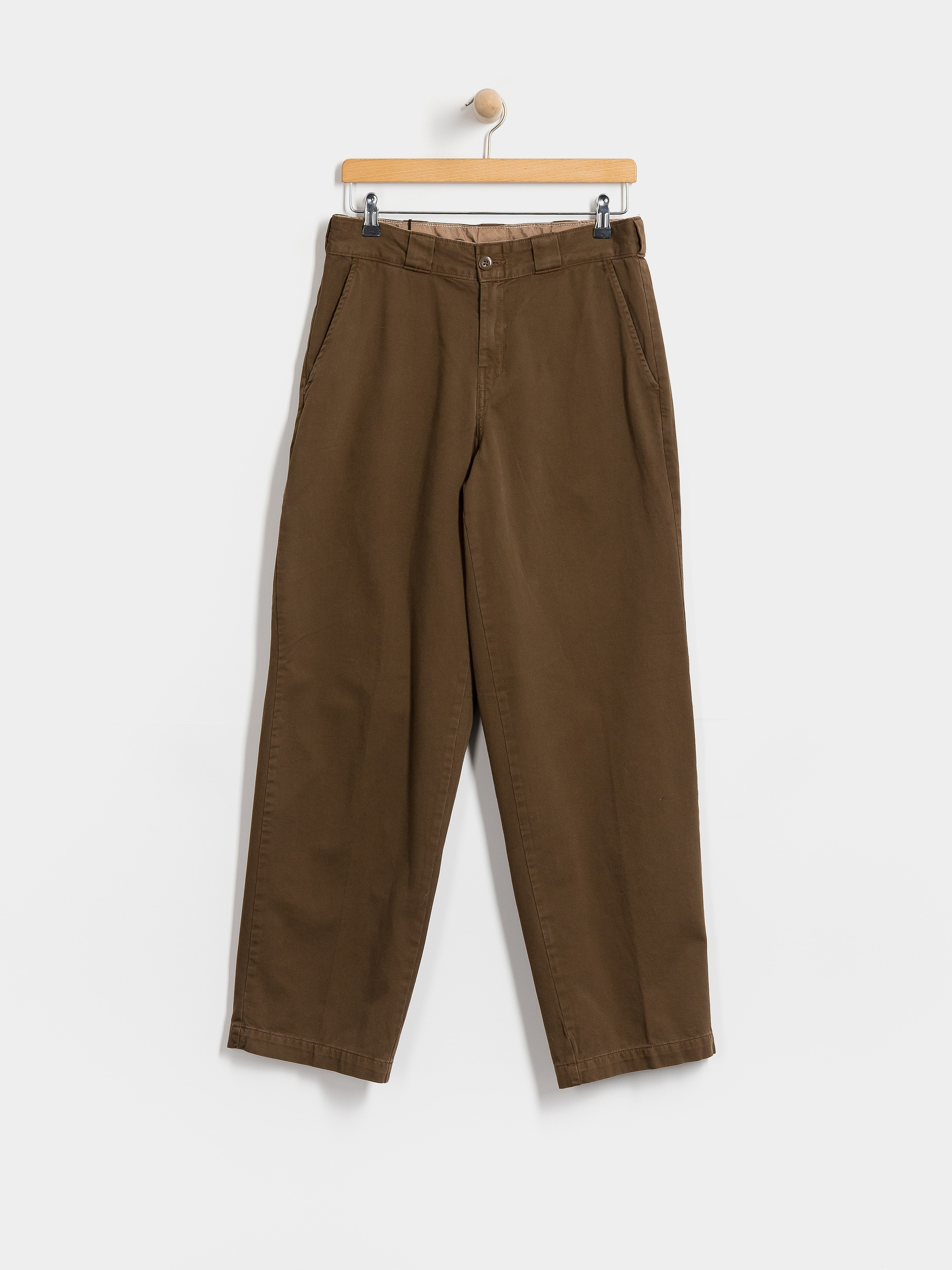 Штани Dickies 247 Loose Garment Dyed Work - коричневий (timber brown)