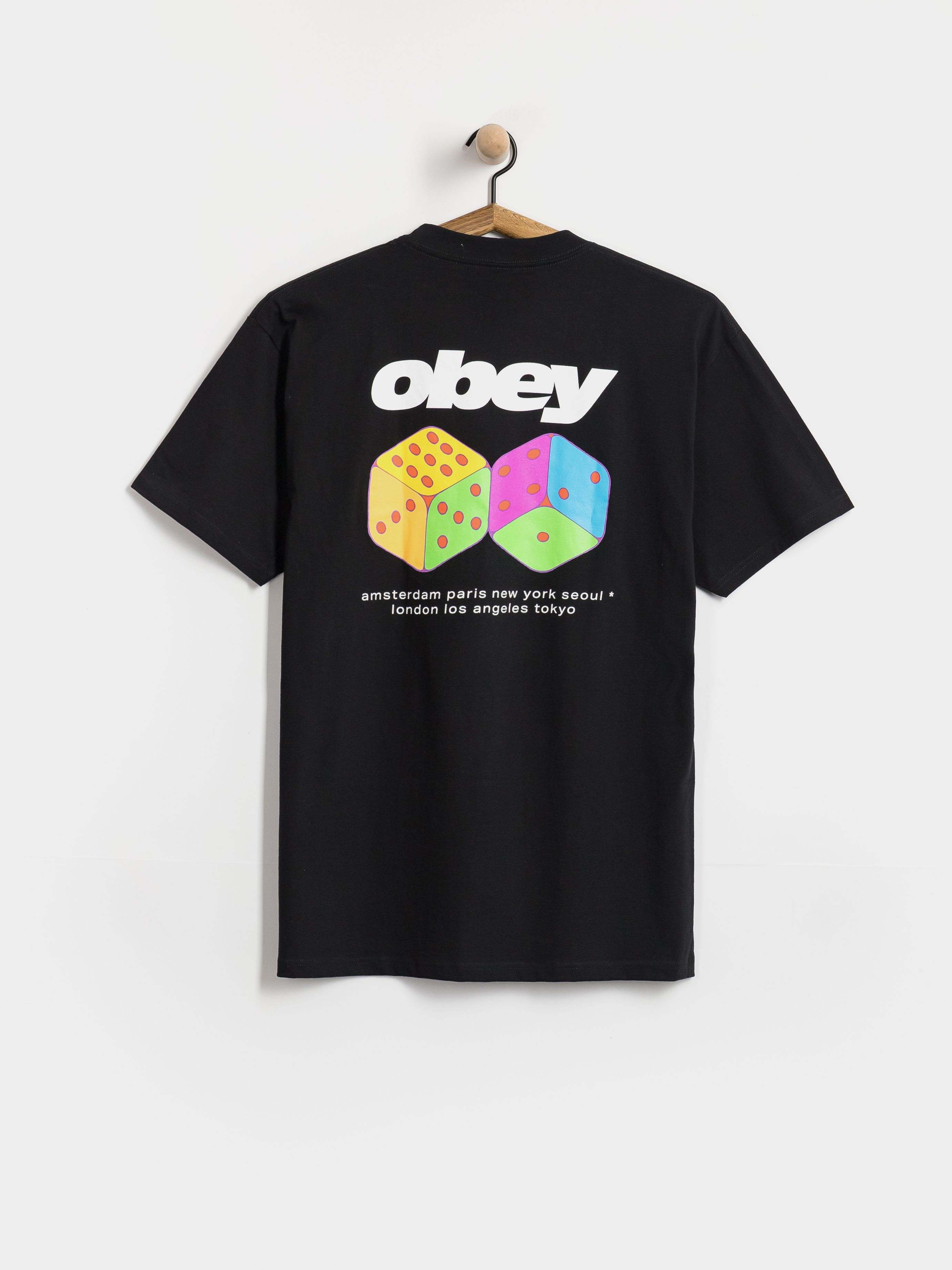 Футболка OBEY Dice (black)