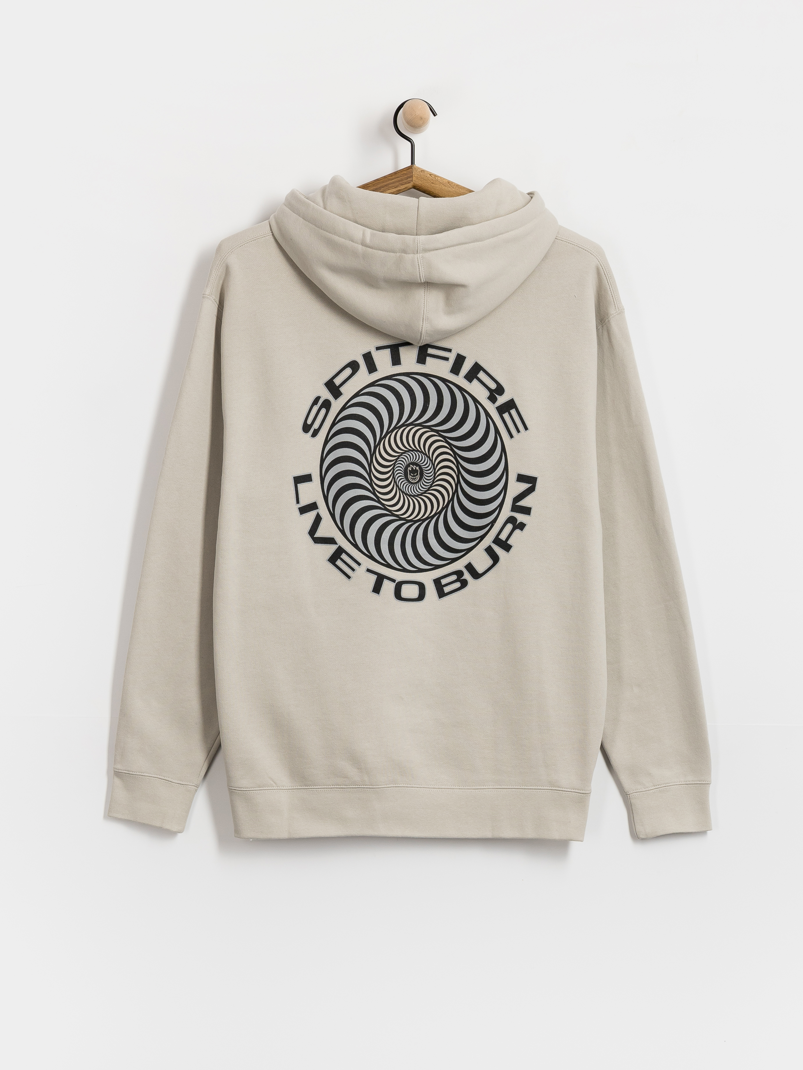 Худі Spitfire Live To Burn Classic HD (smoke)