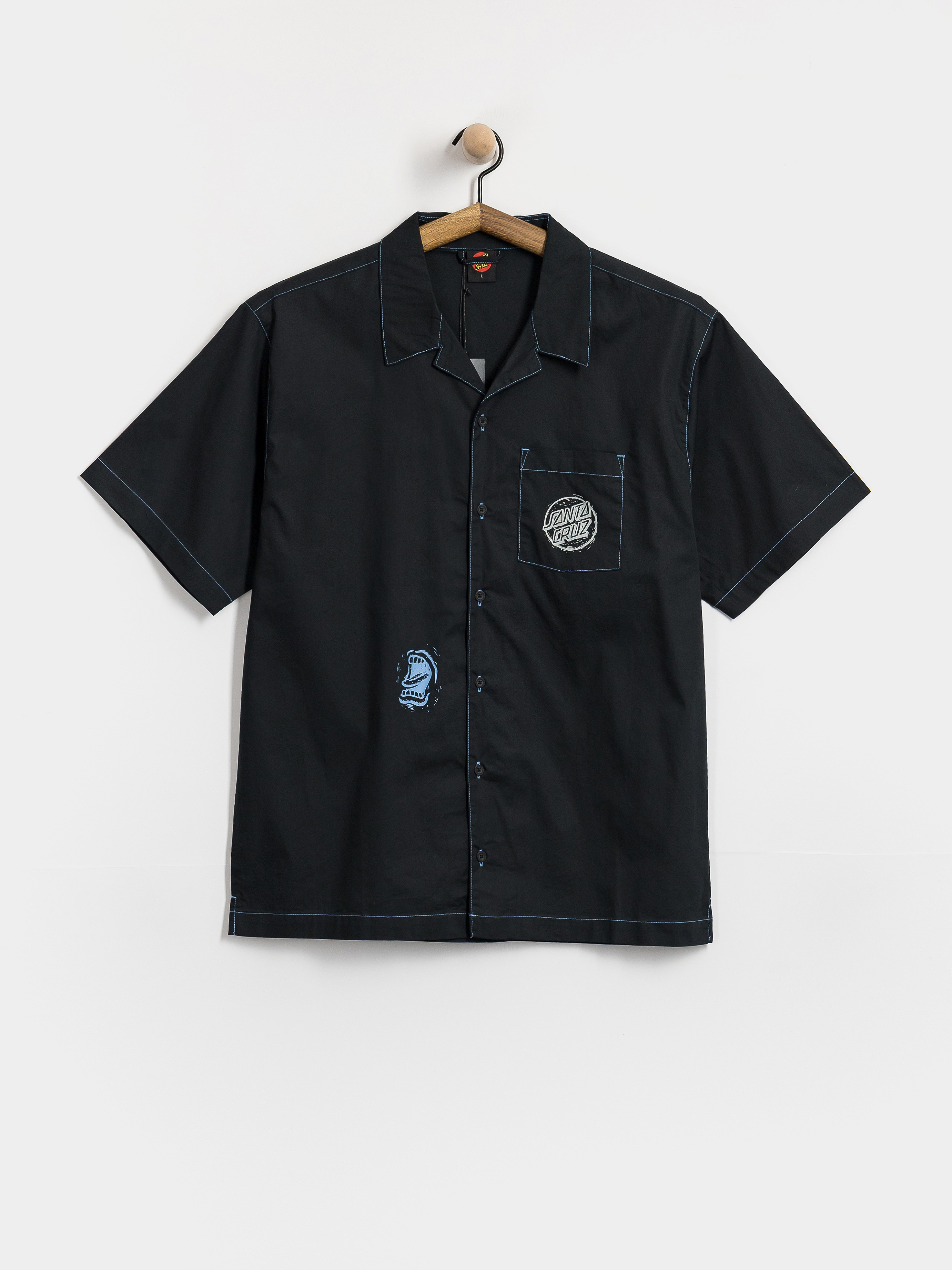 Сорочка Santa Cruz Stamped (black)