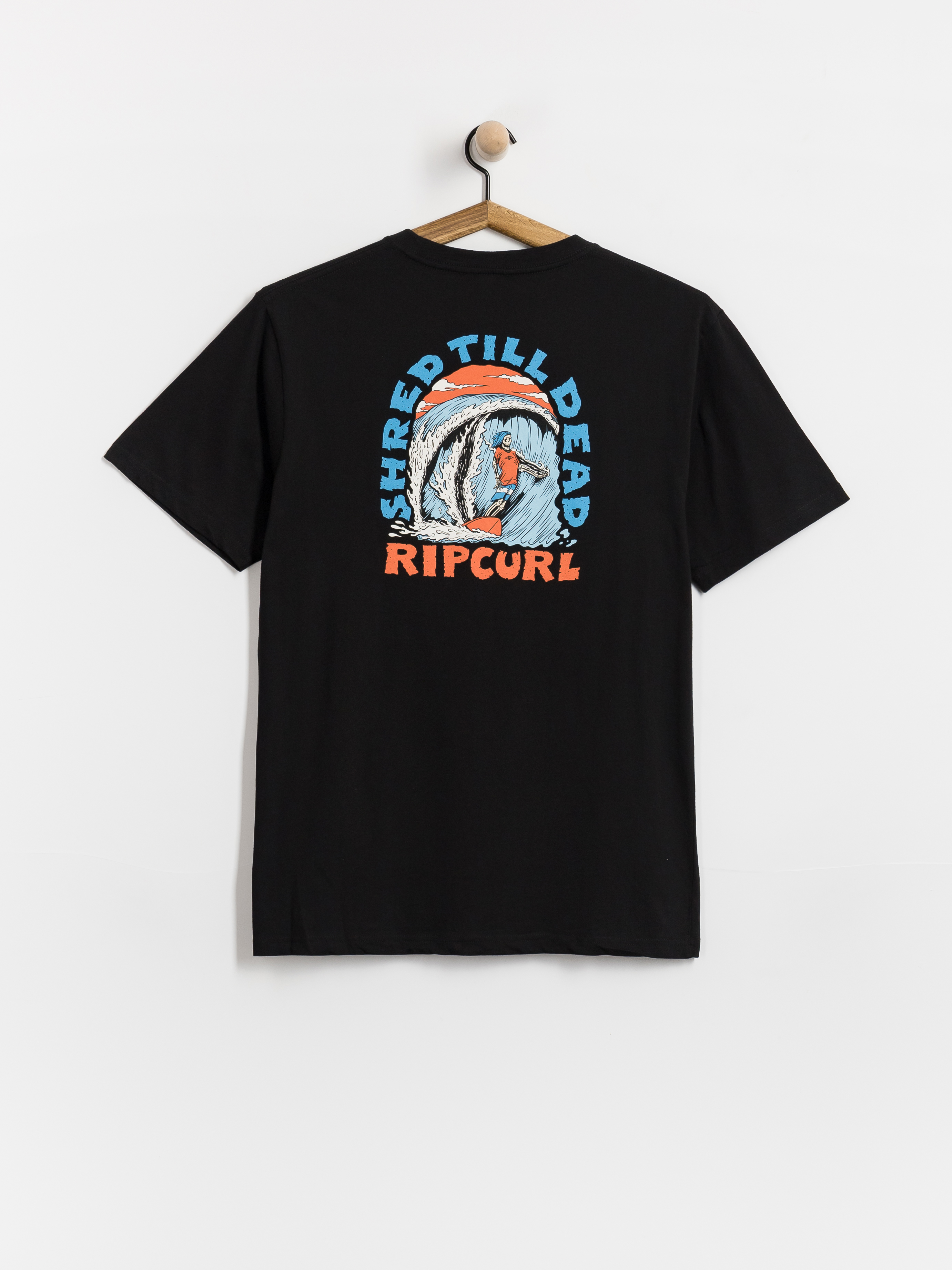 Футболка Rip Curl Shred Til (black)