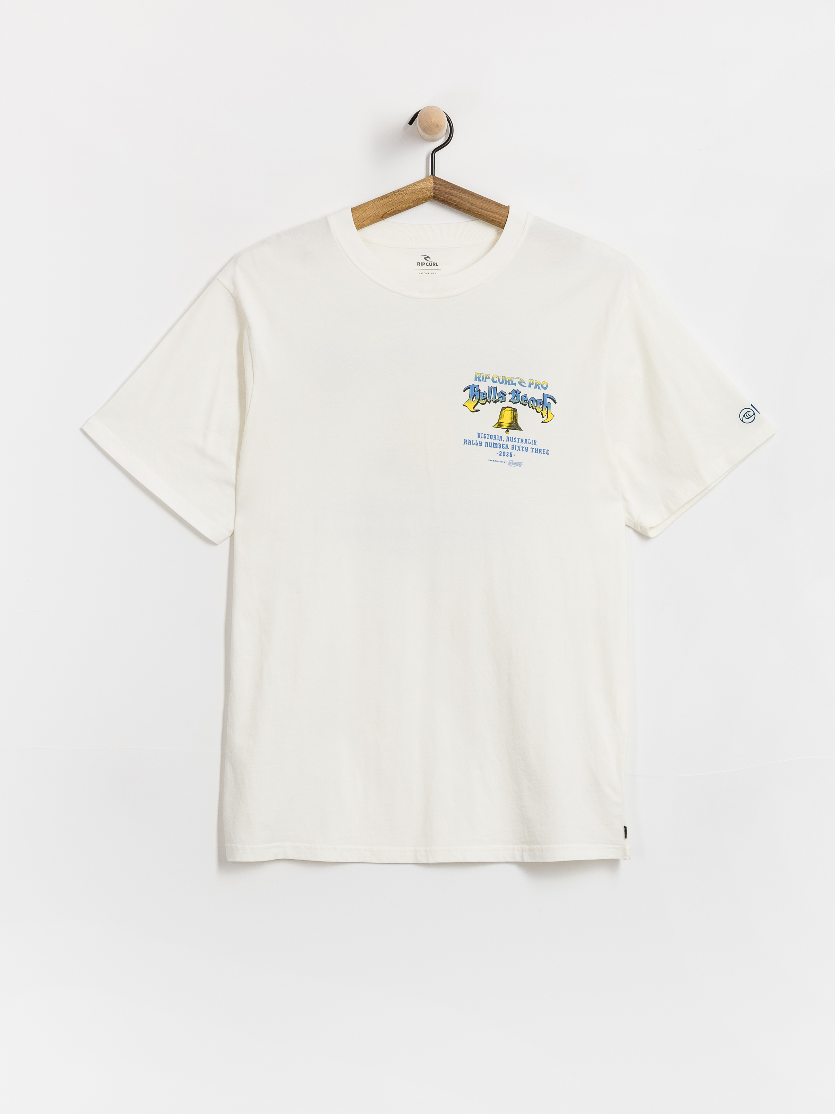 Футболка Rip Curl Bells Pro 26 Bell Logo (bone)