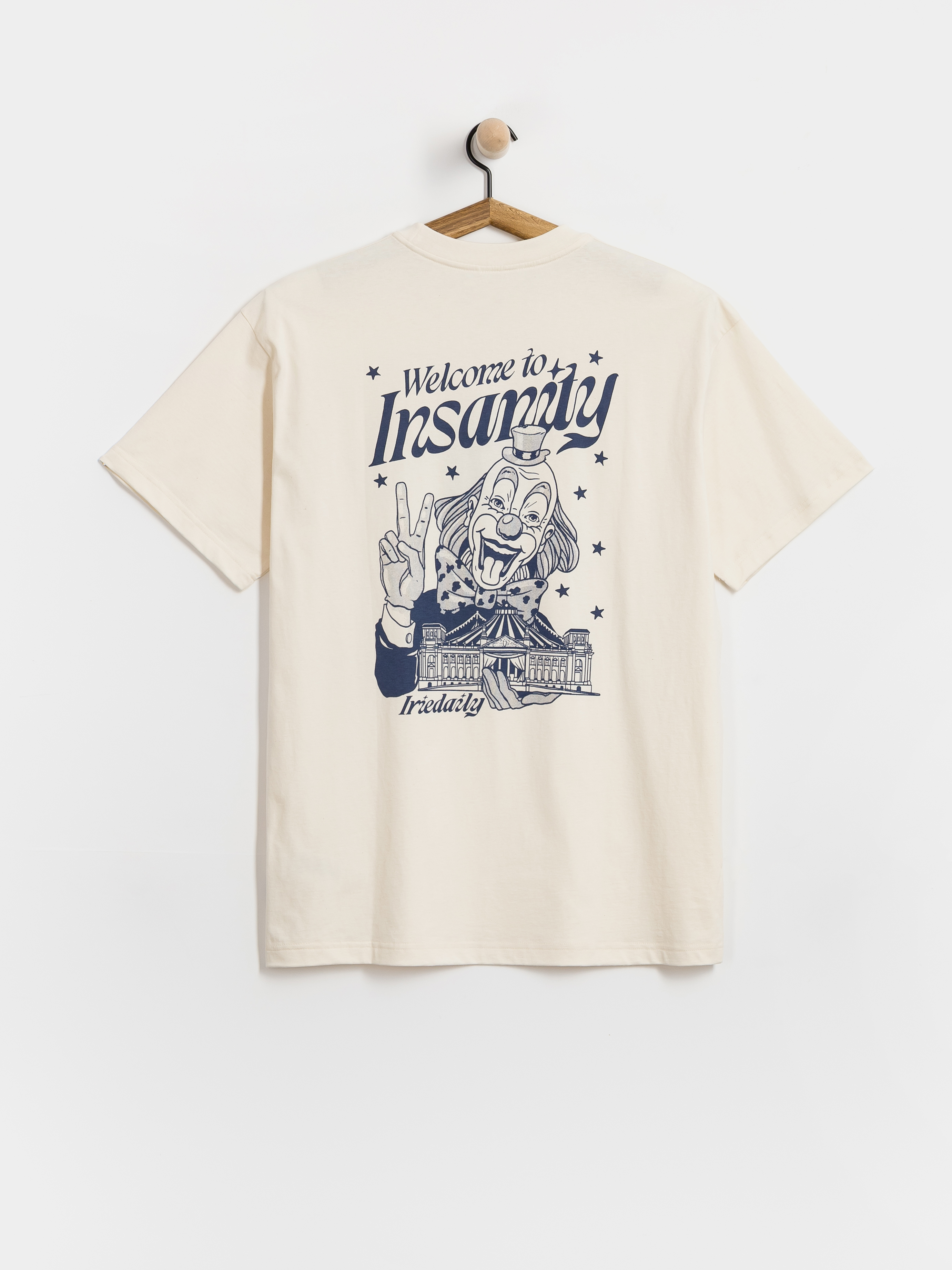 Футболка Iriedaily Clownsanity (undyed)
