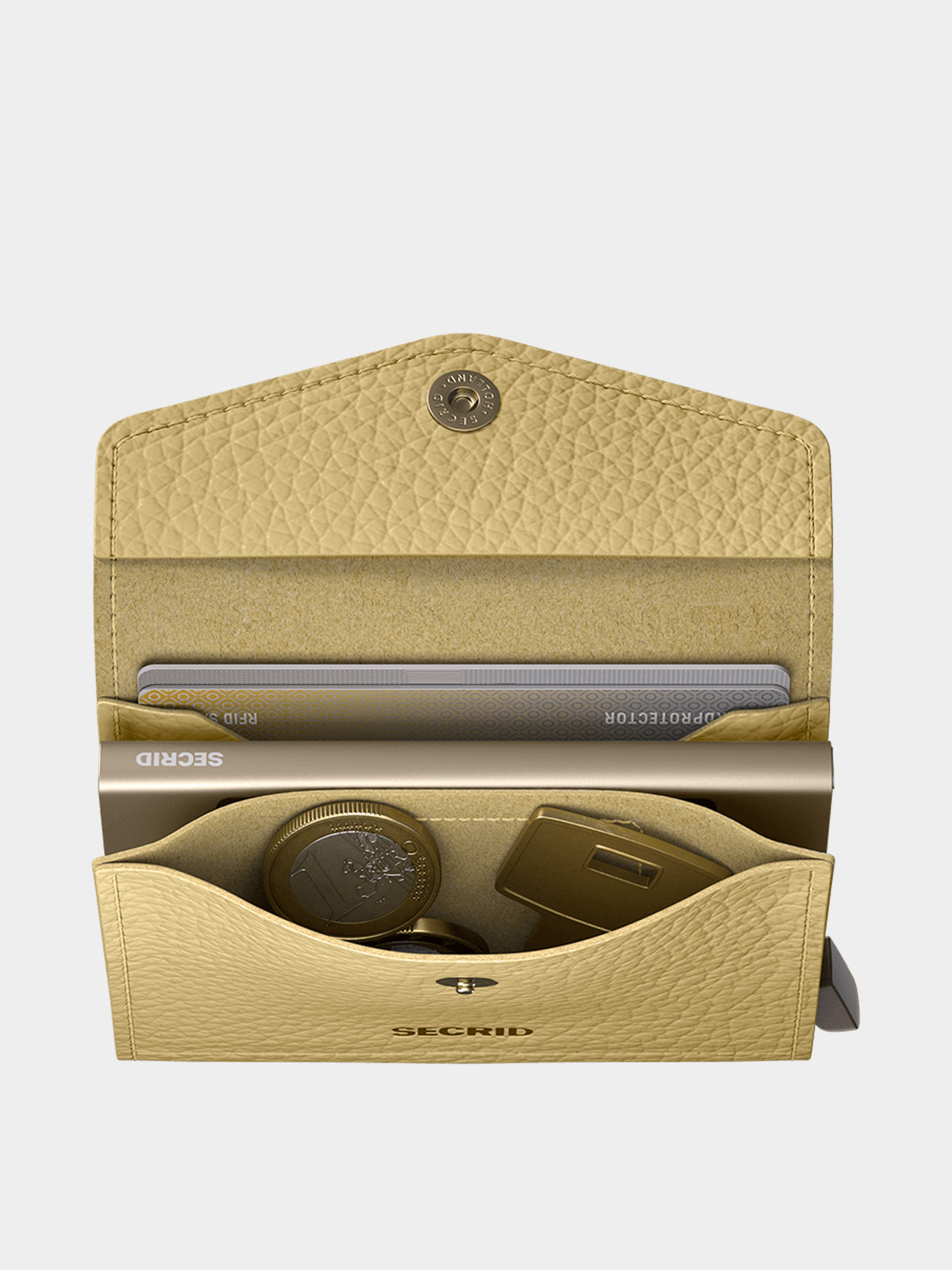 Гаманець Secrid Envelope (pebble butter yellow)