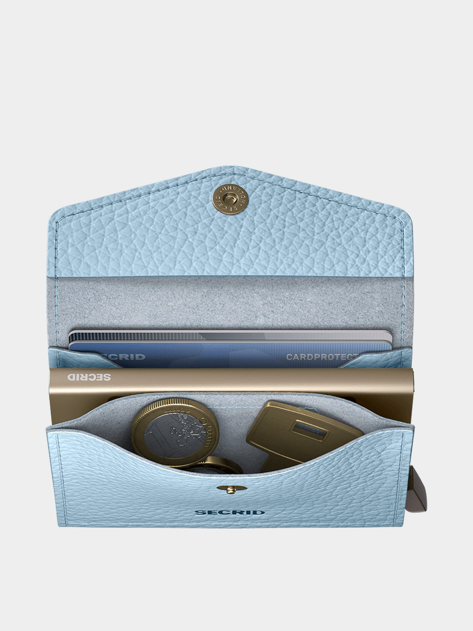 Гаманець Secrid Envelope (pebble ice blue)