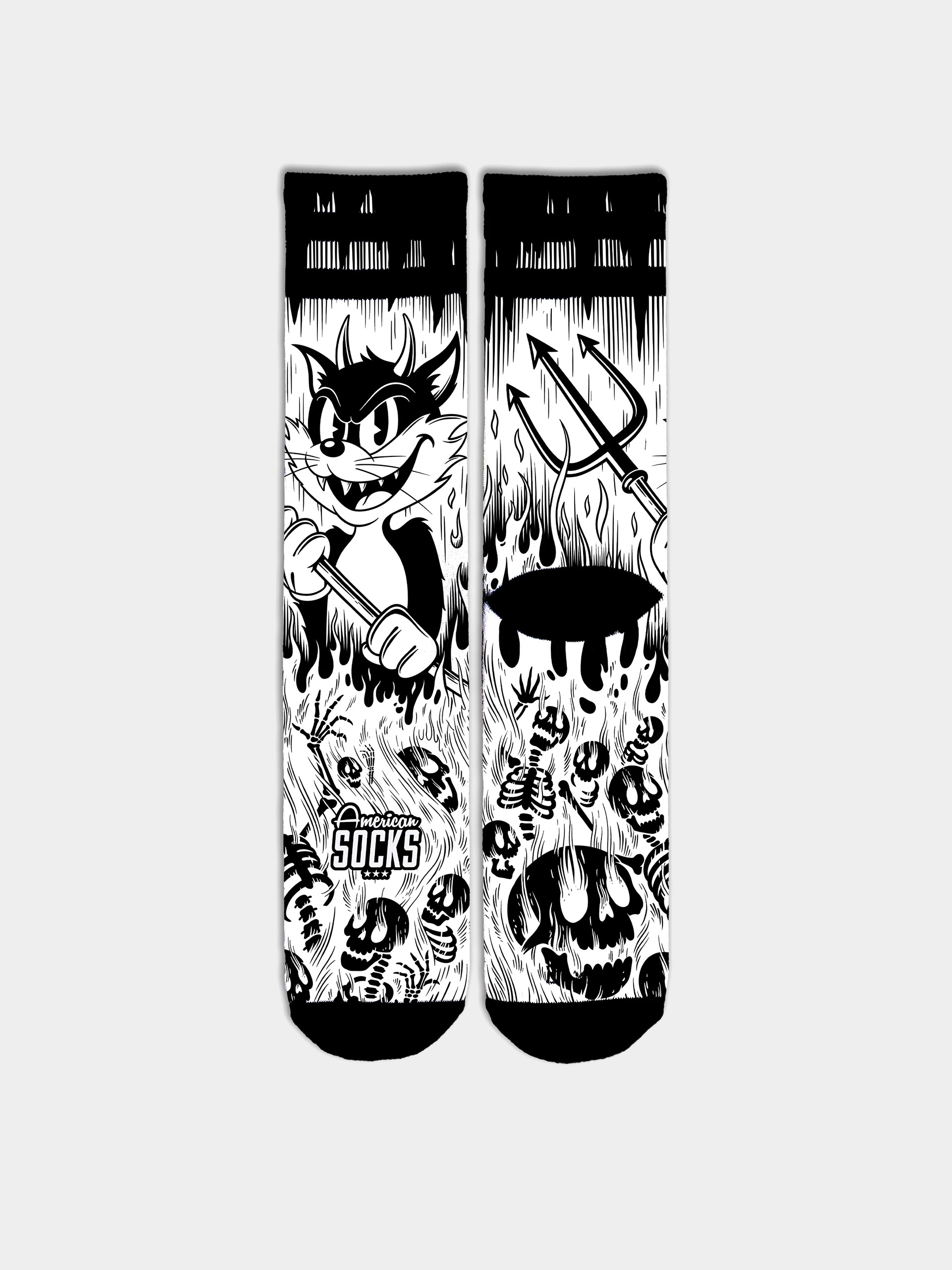 Шкарпетки American Socks Evil Cat 