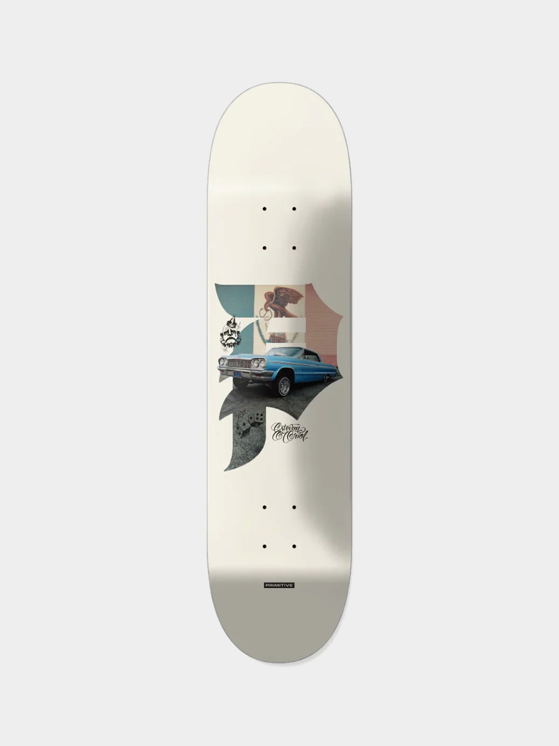 Декa Primitive Dirty P Ride (off white)