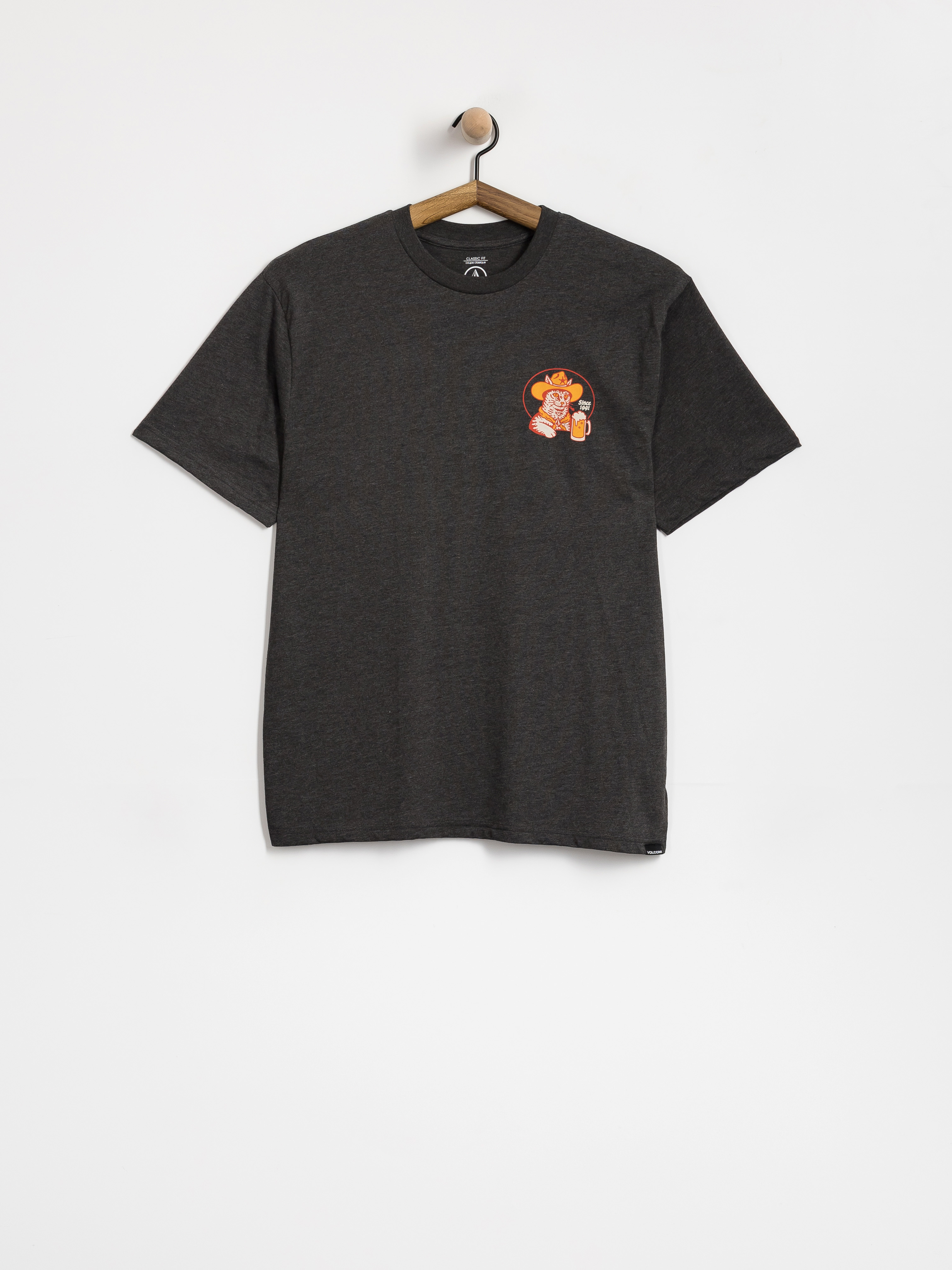 Футболка Volcom Meowdy Hth (heather black)