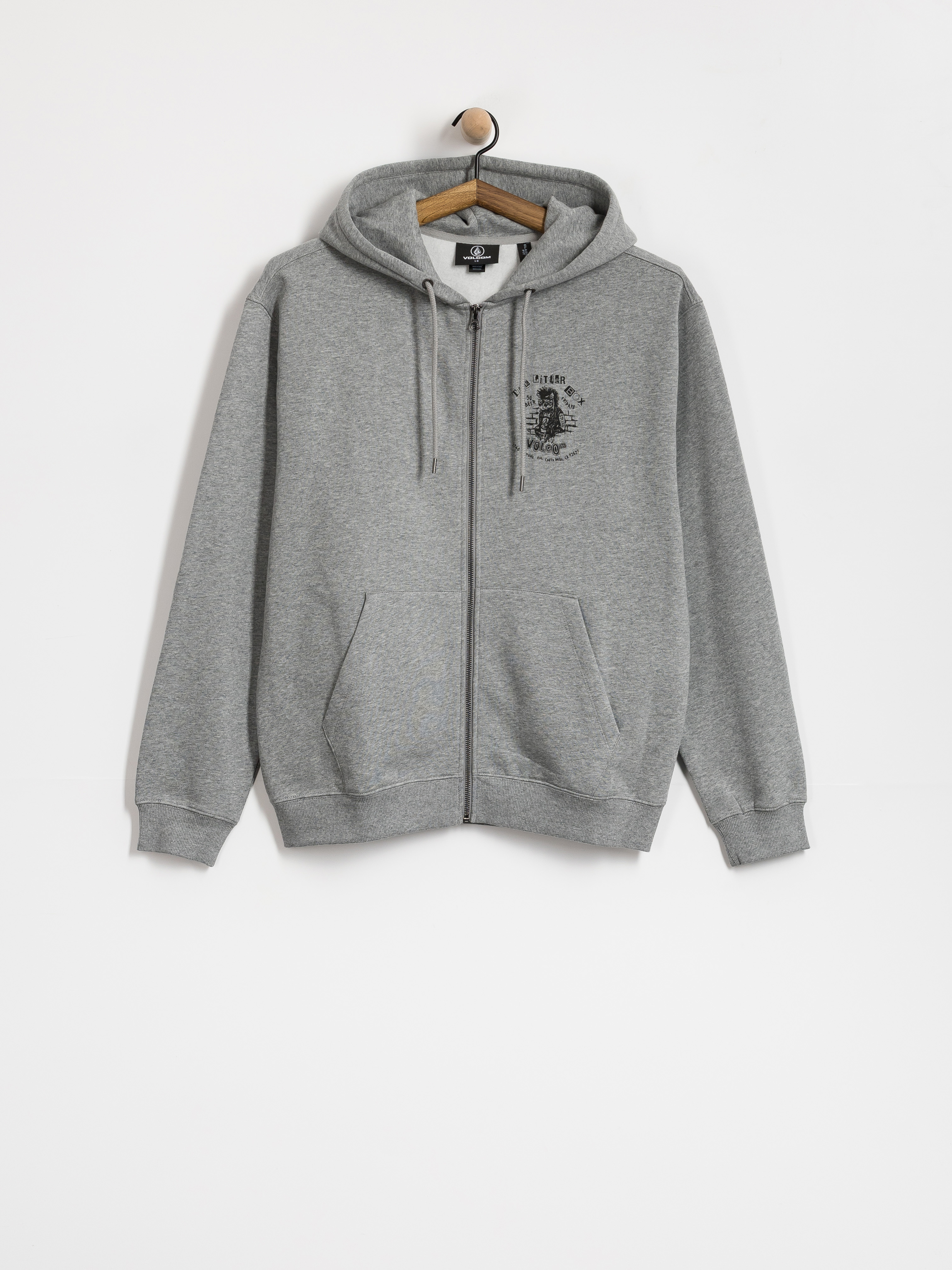 Світшот Volcom Catastrophy ZIP (heather grey)